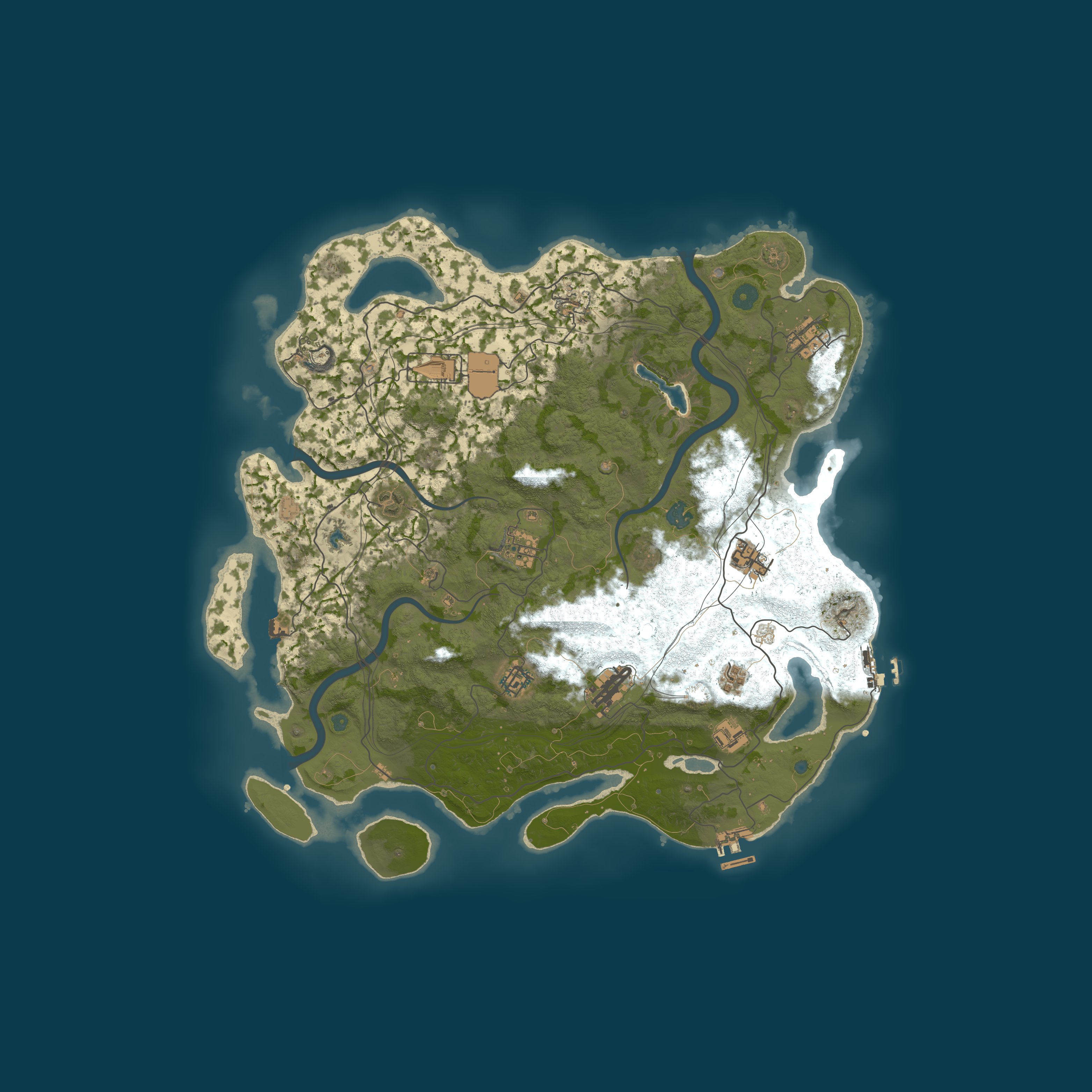 Map for [RU] Project Savage PVE X3 | NO RAID | NO KILL