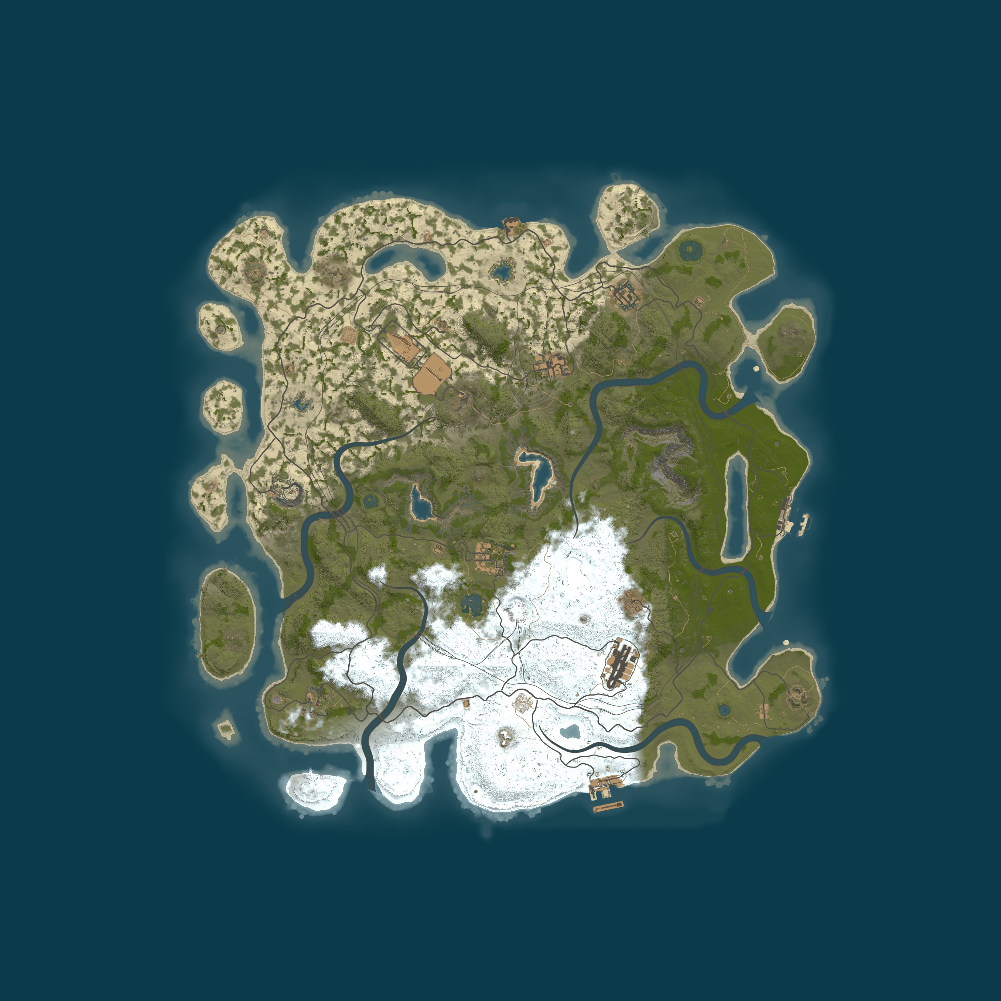 Map for НОВОСИБИРСК VANILLA