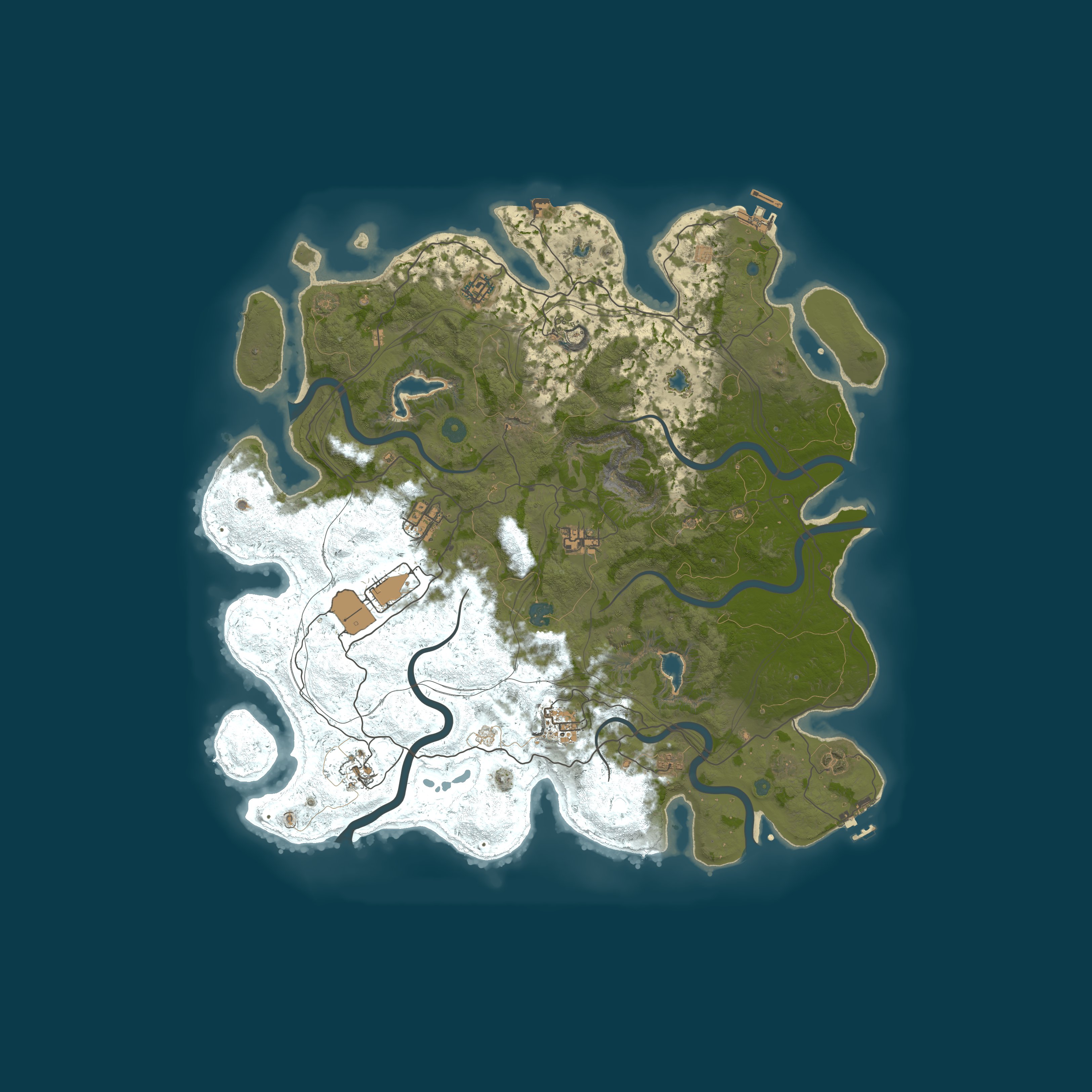 Карта сервера