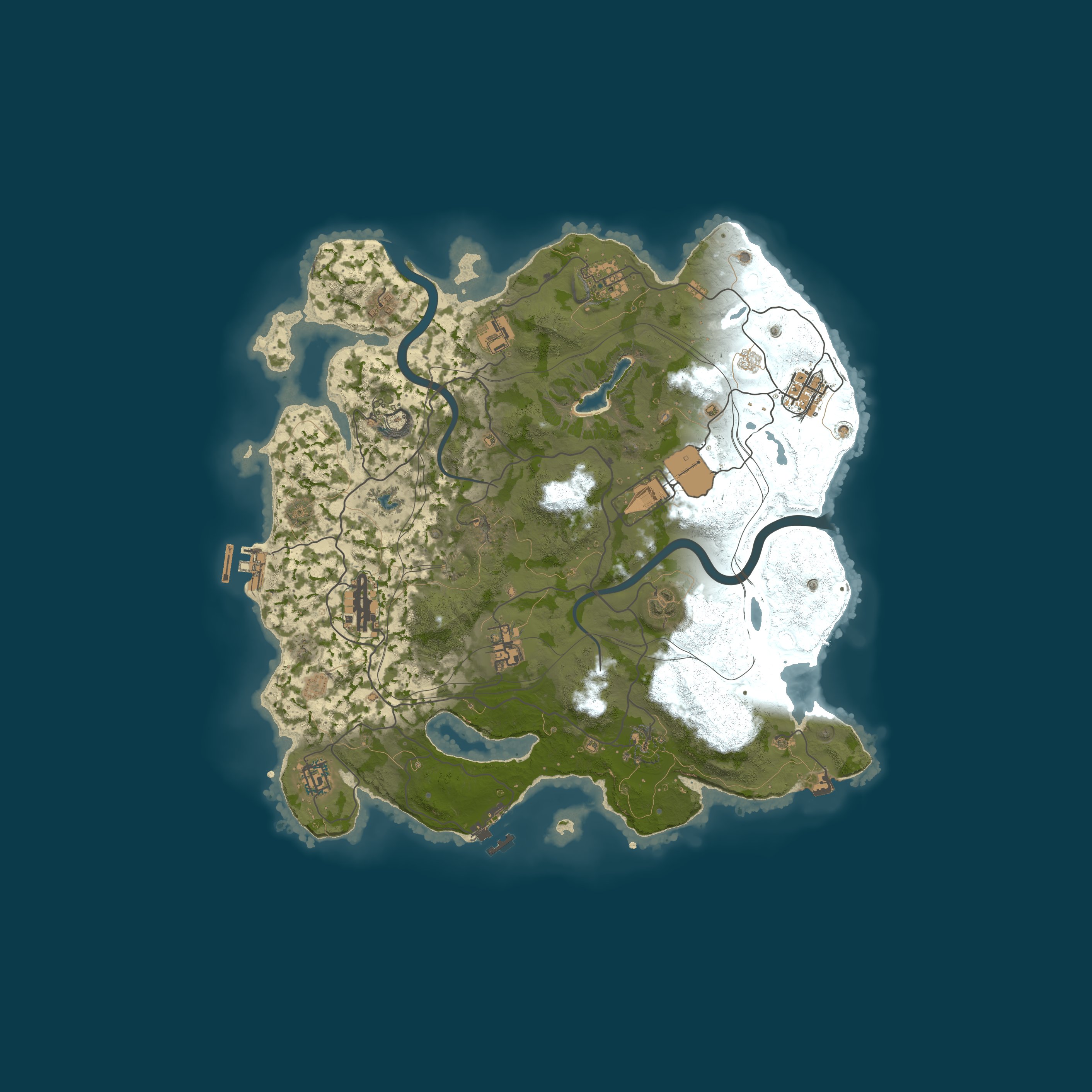 Rust map 3650/1337