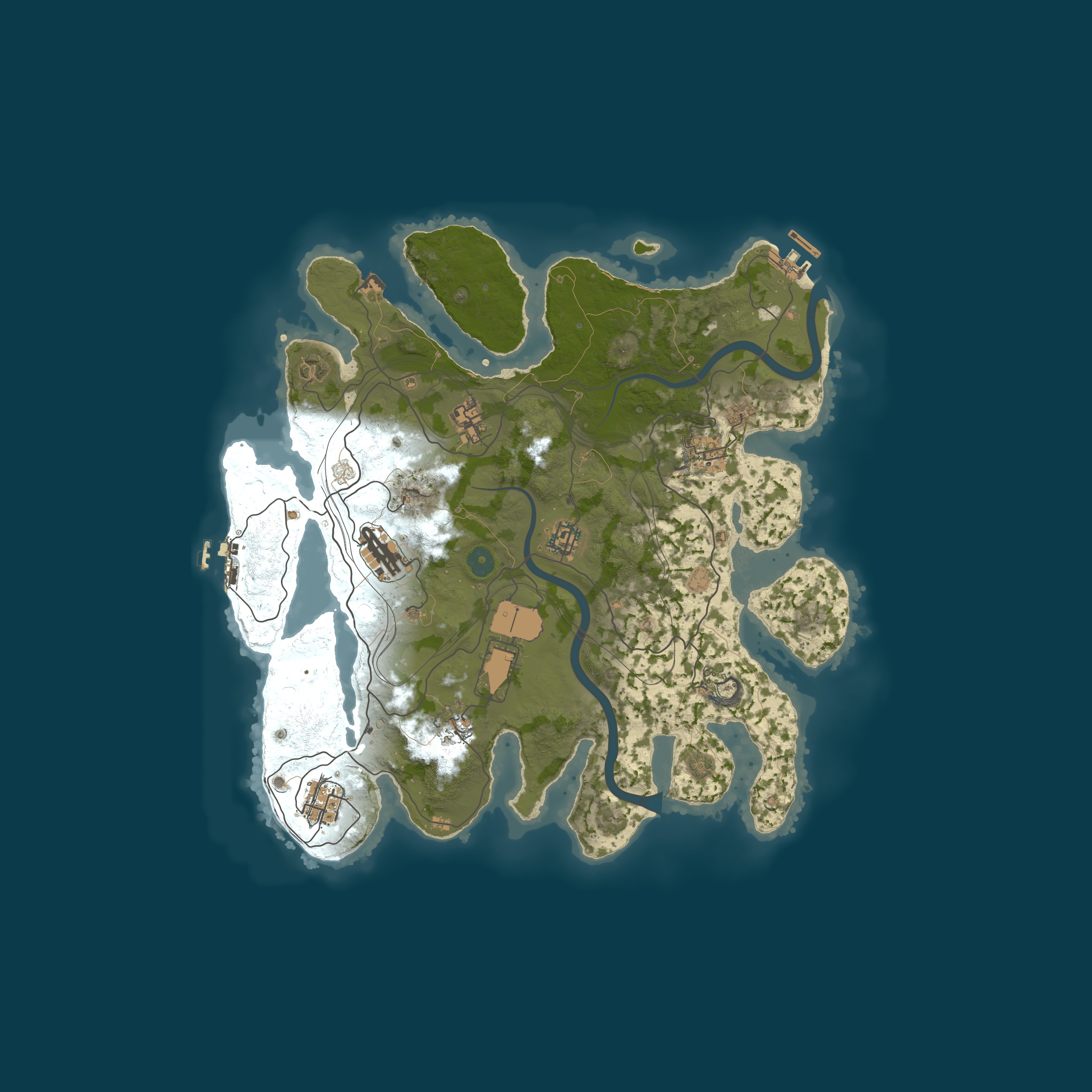 Карта сервера