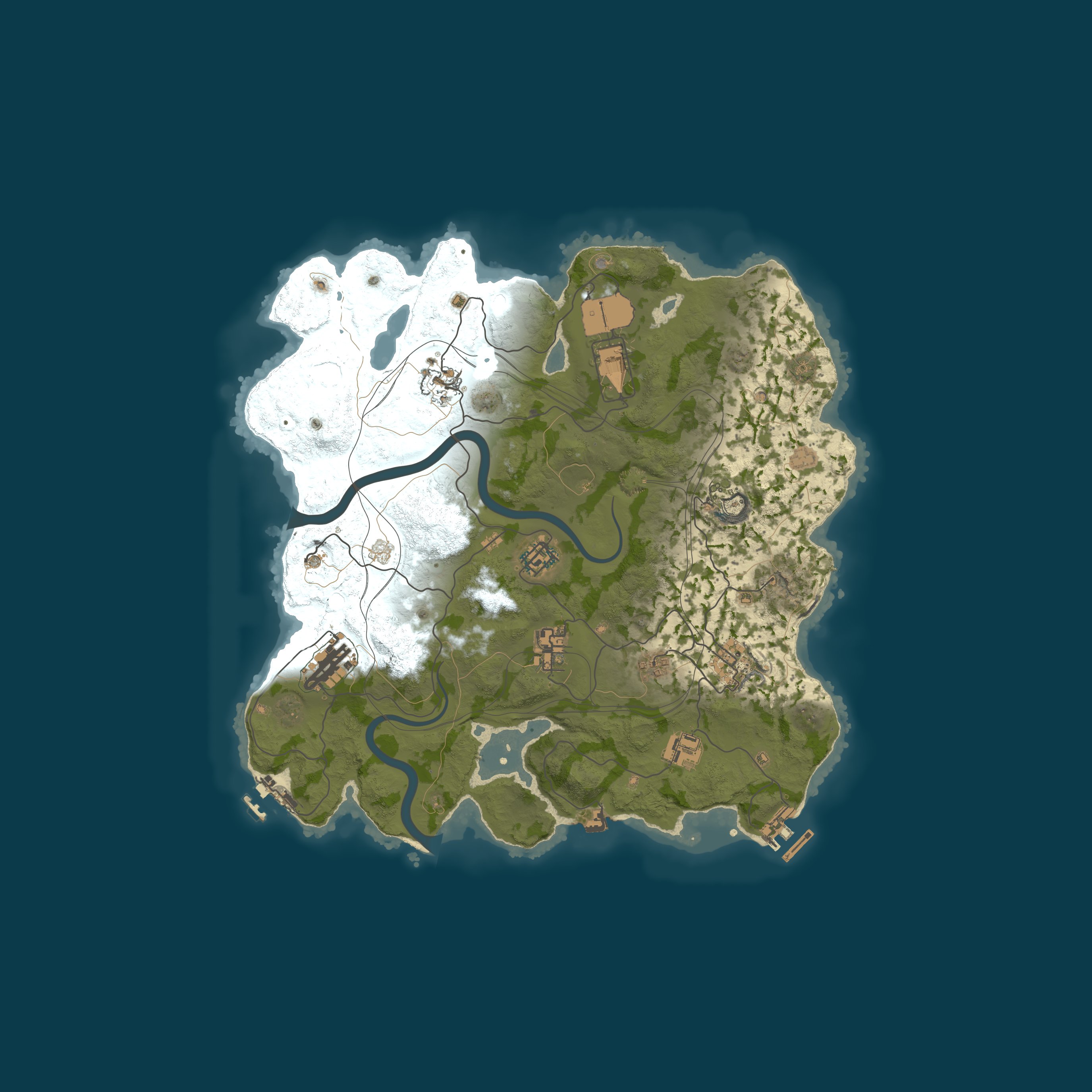Rust map 3500/1337