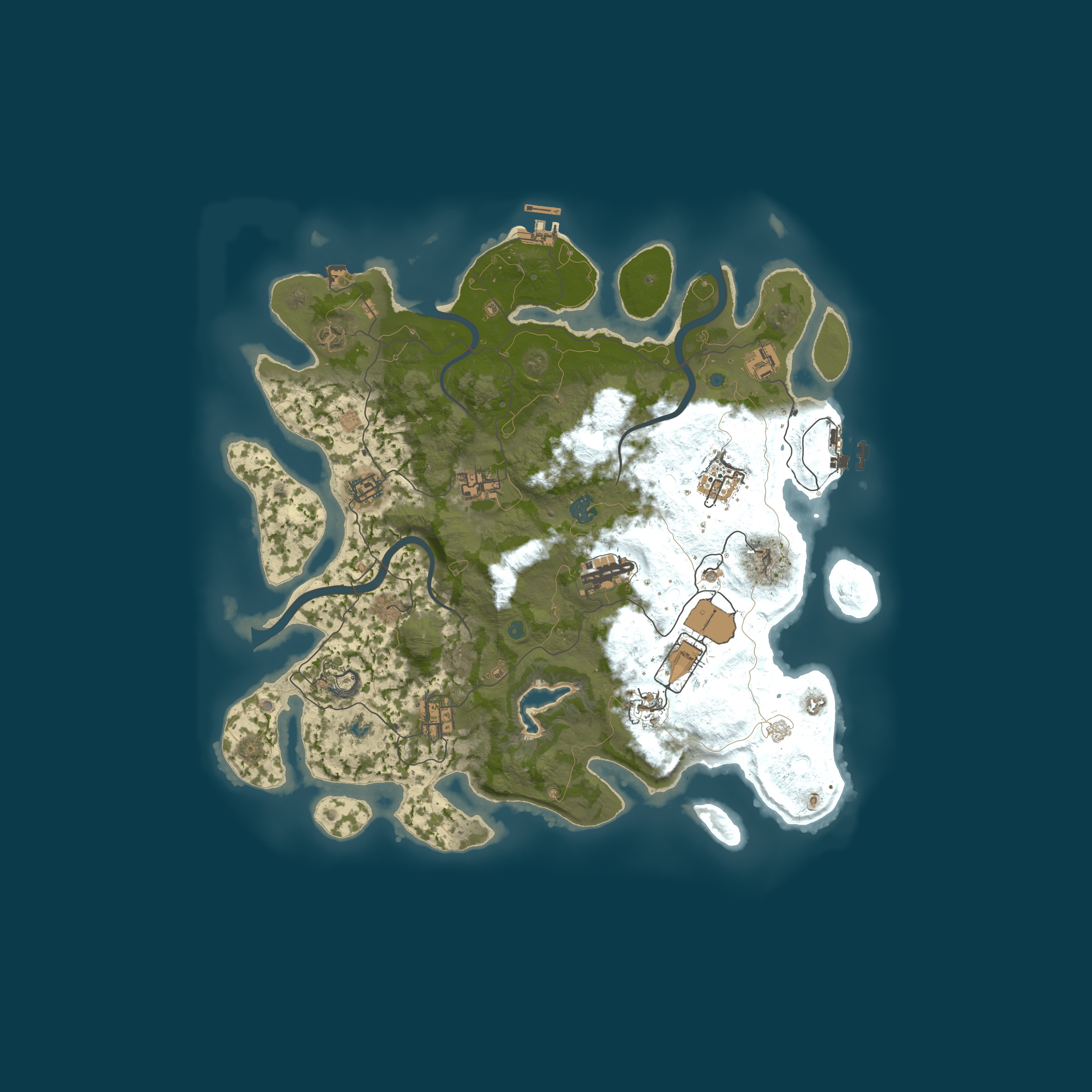 Rust map 4000/1337