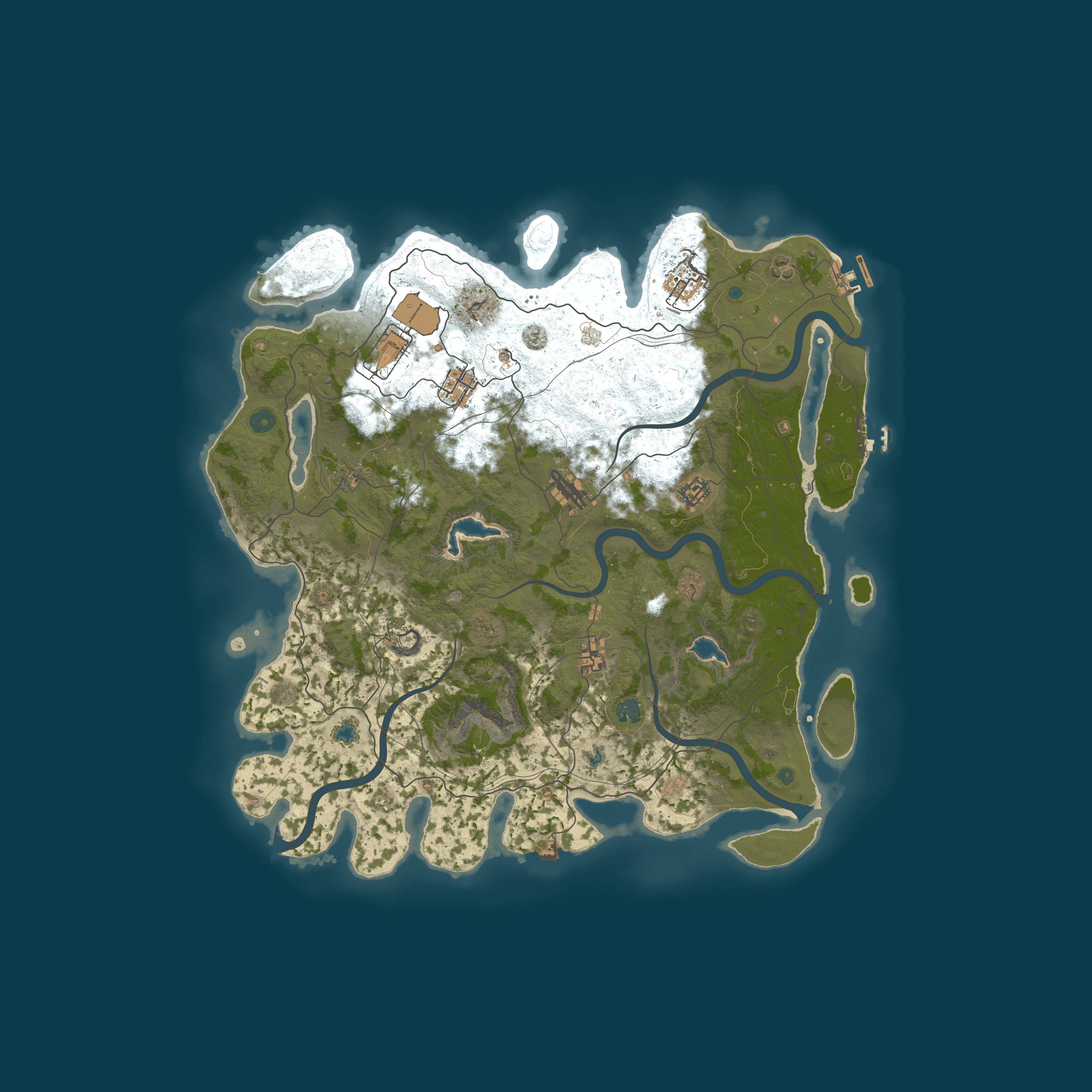 Map for Canadian Backyard PVE