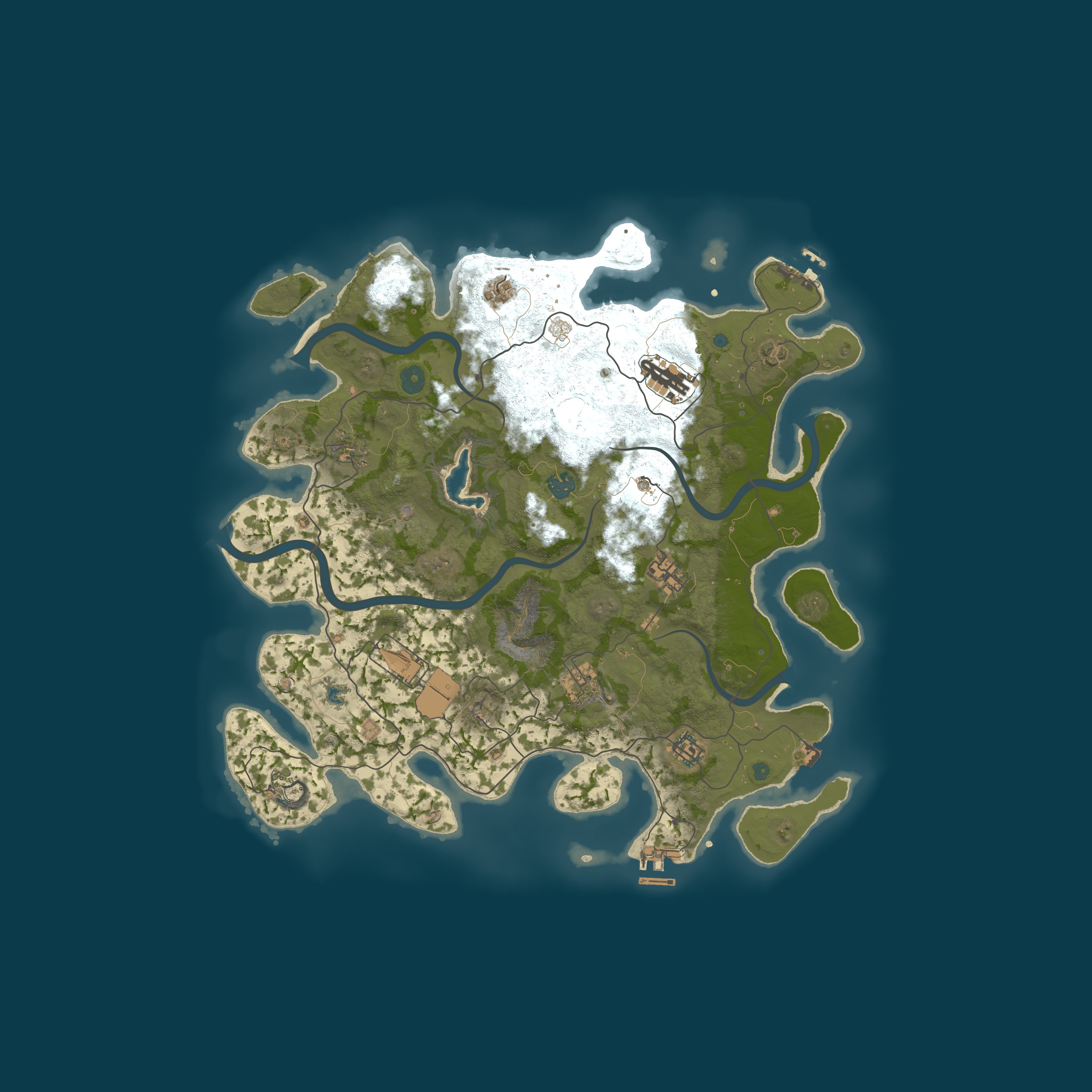 Map for ★CZ/SK/EU - WipeLand PVE / PVP | Solo | 1,5x | LVL | ECON★