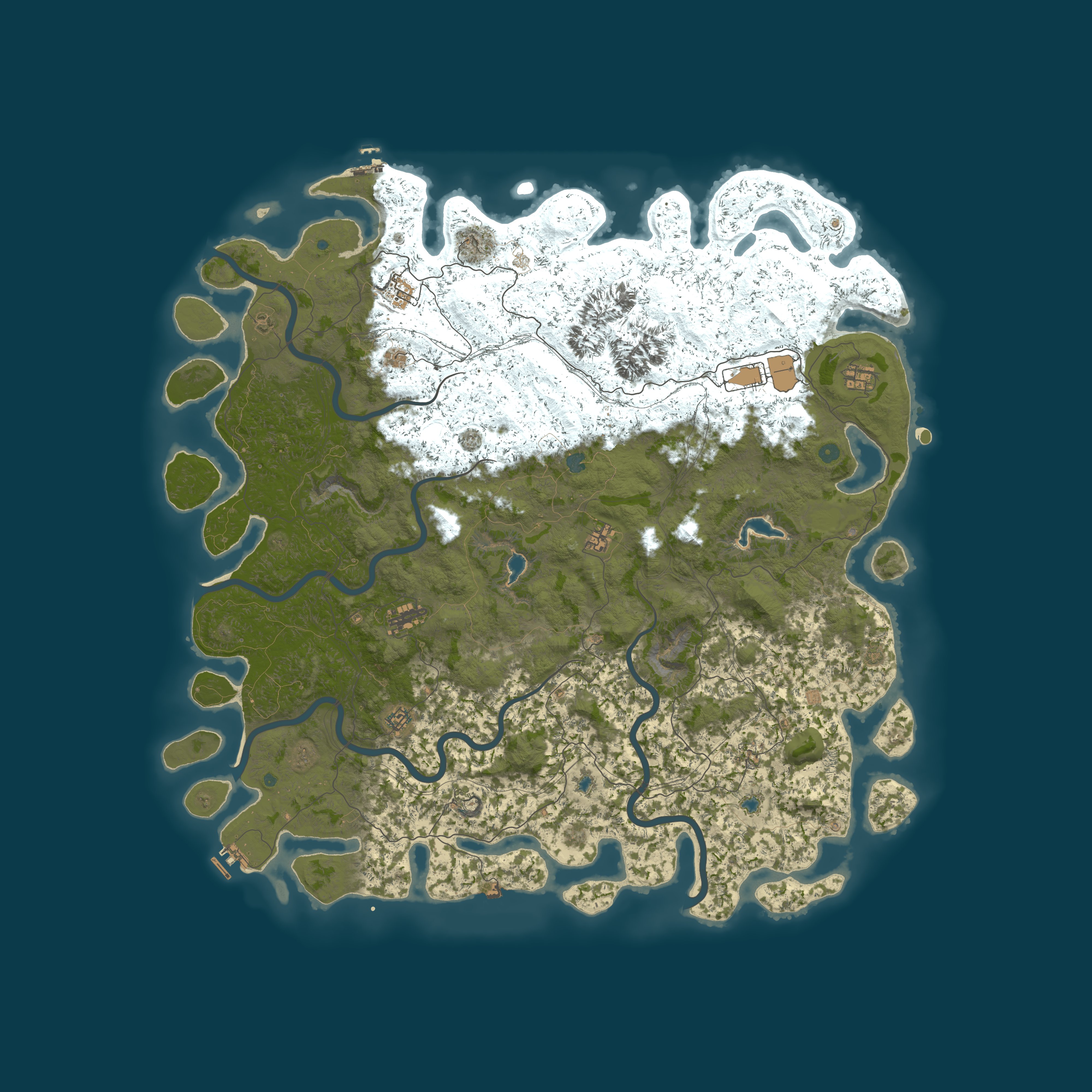 Map for SLEEP WITH GOATS - X2 | Solo/Duo/Trio/Quad |