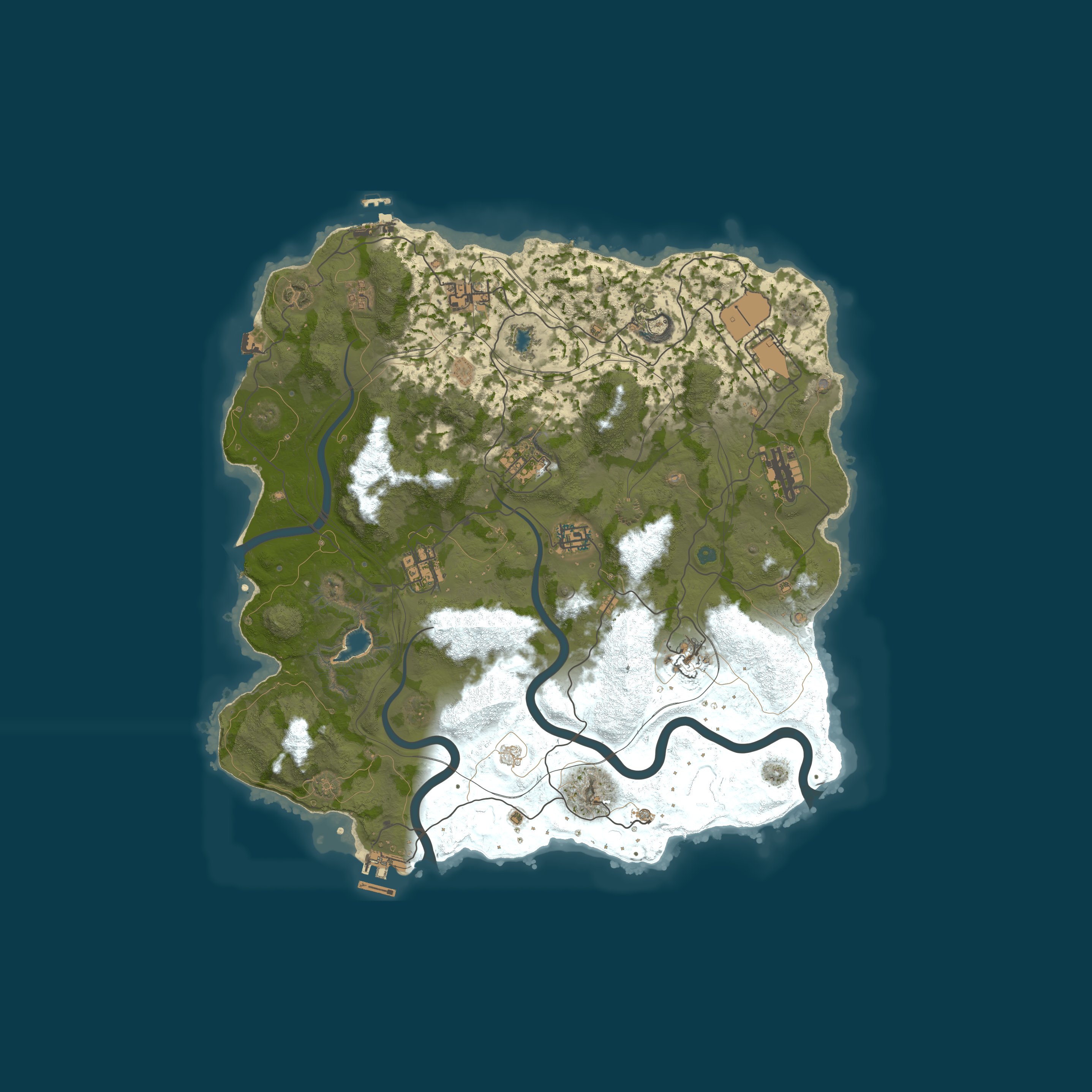 Карта сервера