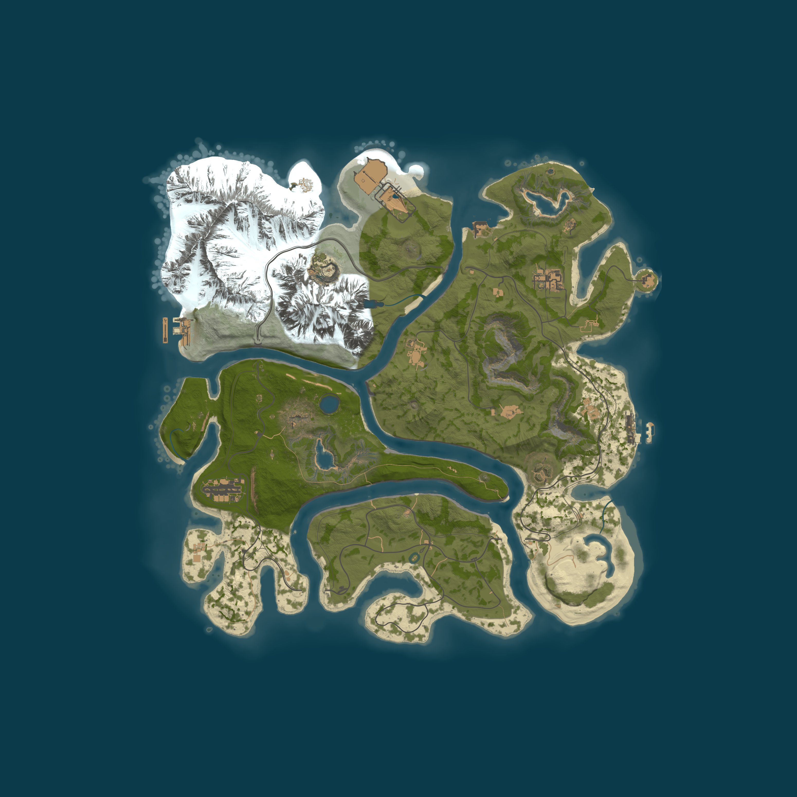 Map for SK TEST-Server