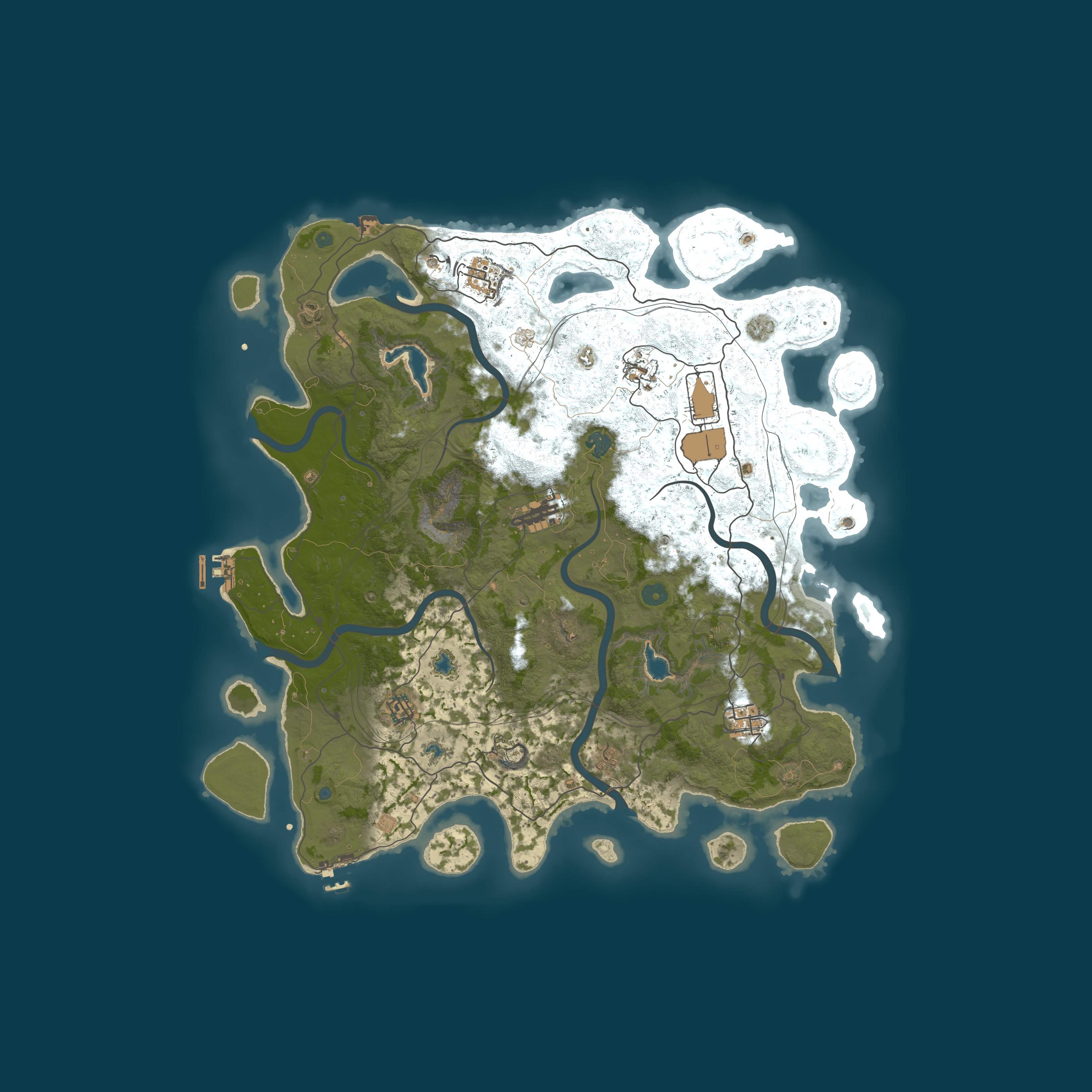 Карта сервера