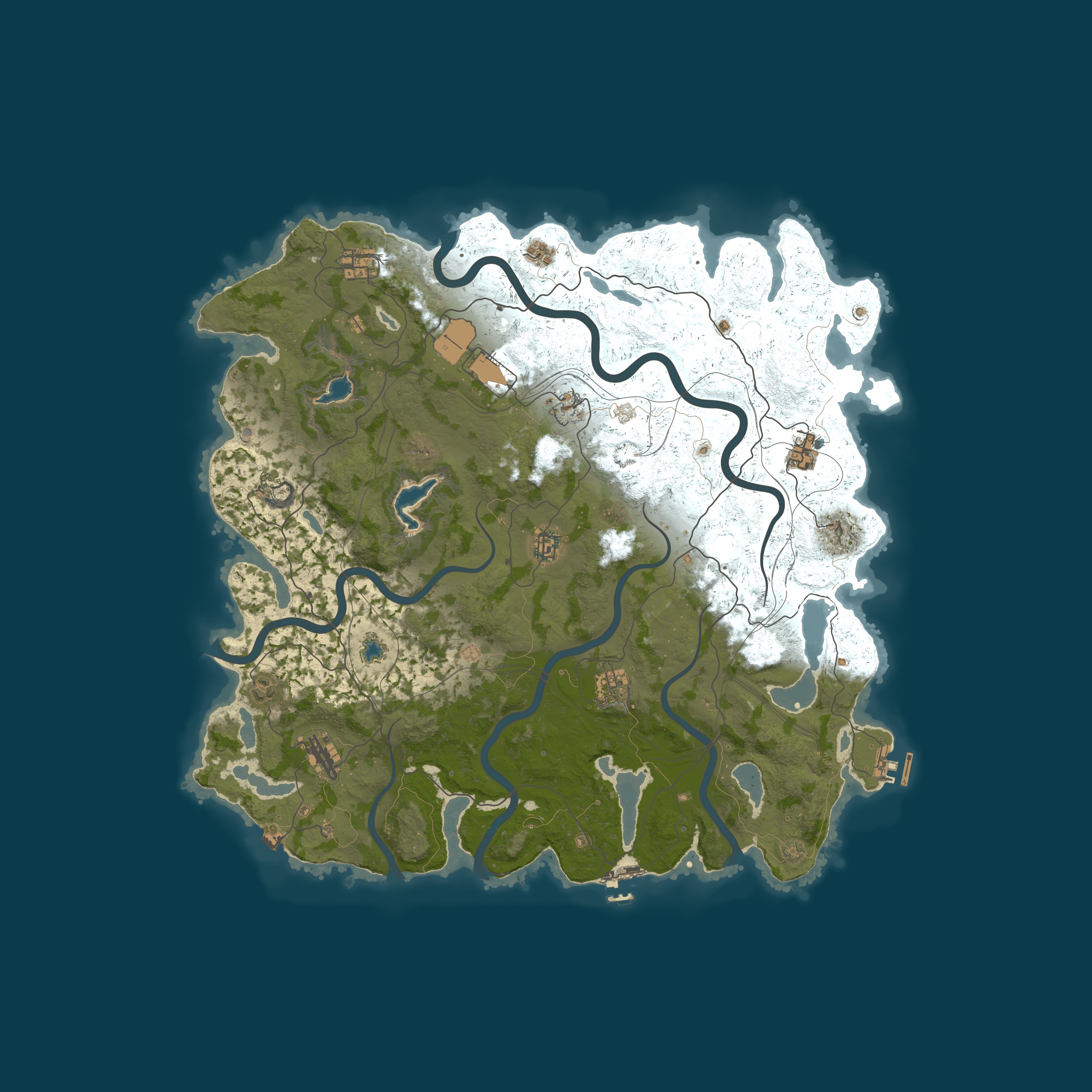 Map for Survivors.gg - Monthly | 2x Vanilla | No BP Wipes