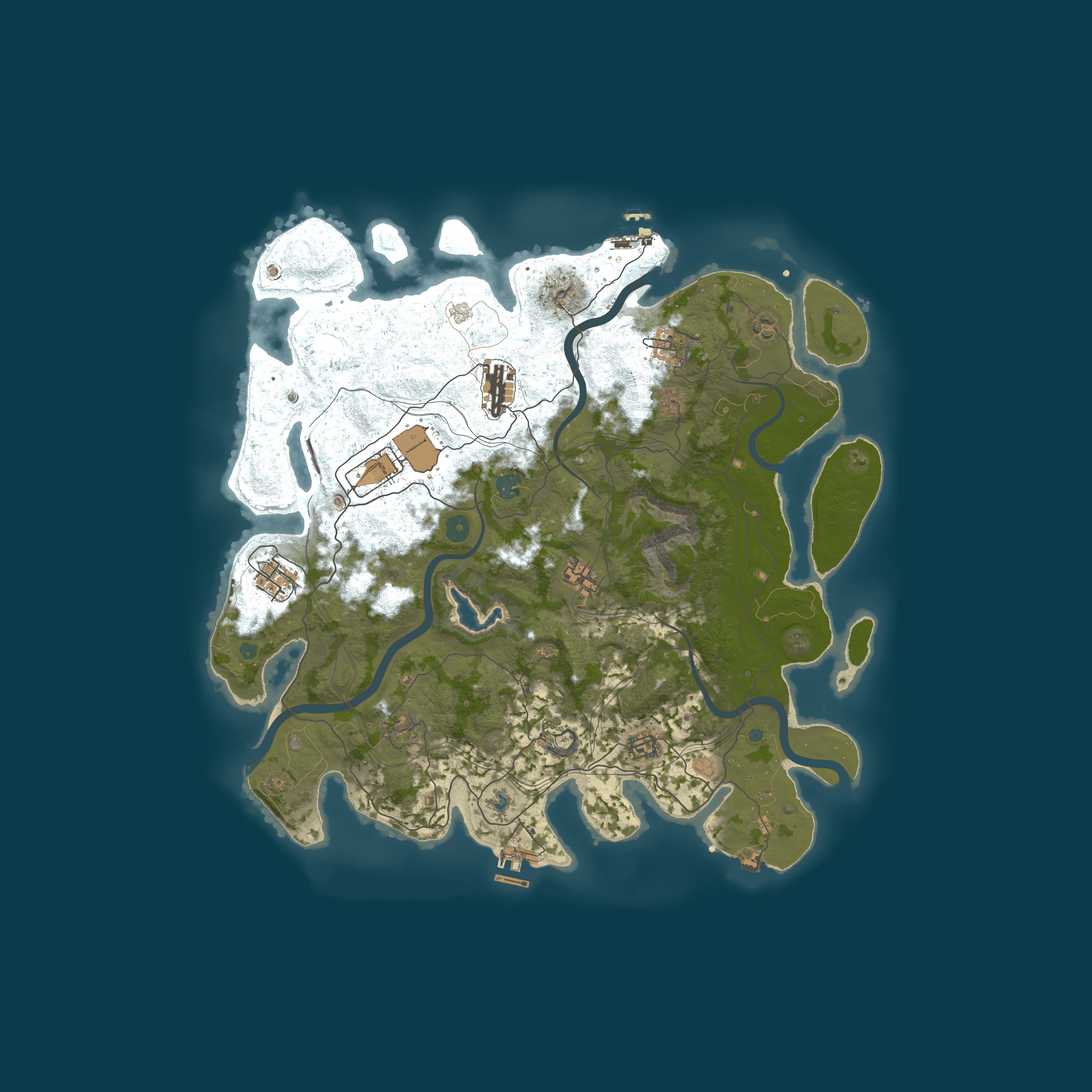 Map for RUSTOMANIA x2 АНТИЧИТ | СКИНЫ | A4TECH | WIPE 07.05
