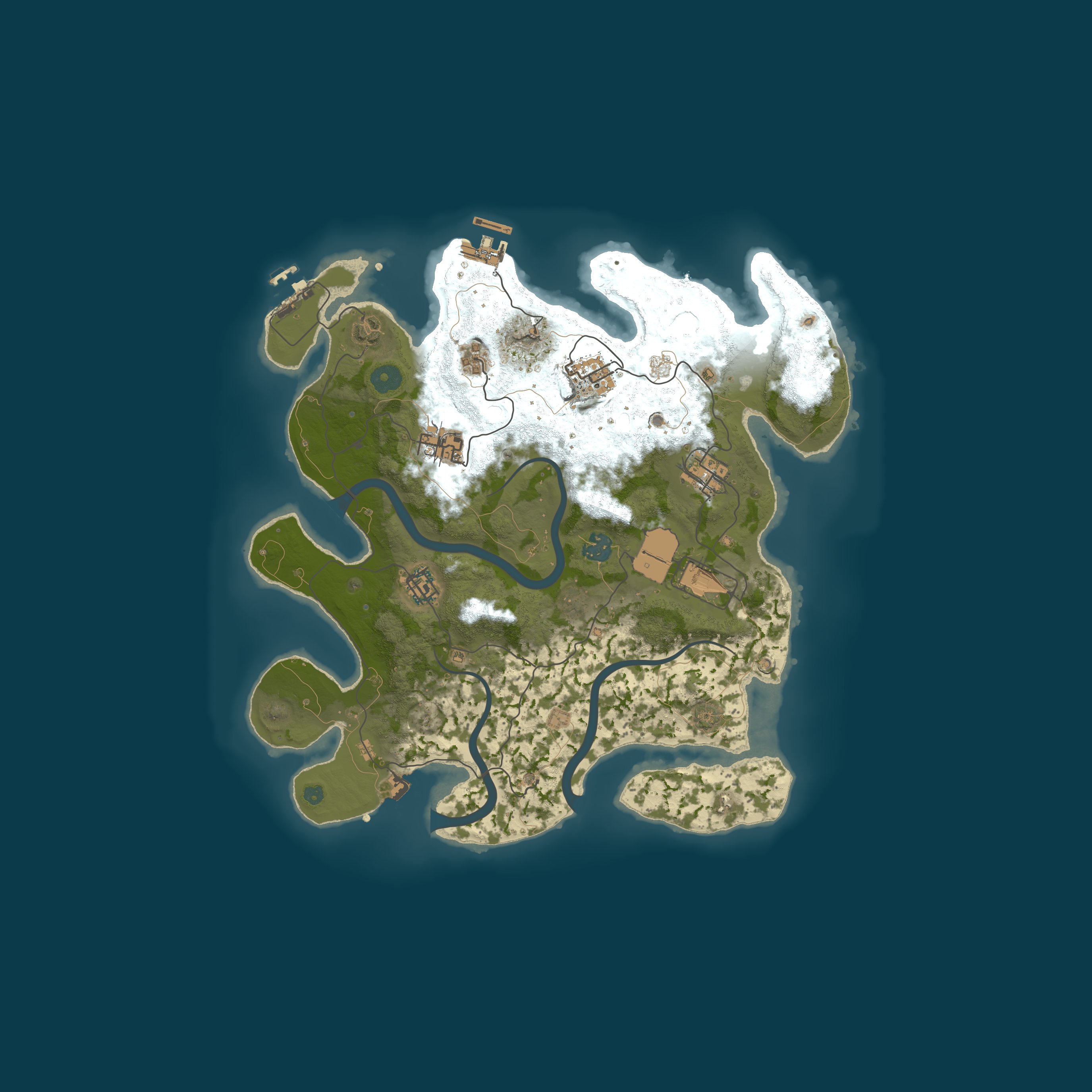 Map for MelonRust.ru #1 X50 [NOLIMIT | EVENTS | FPS + | PVP]
