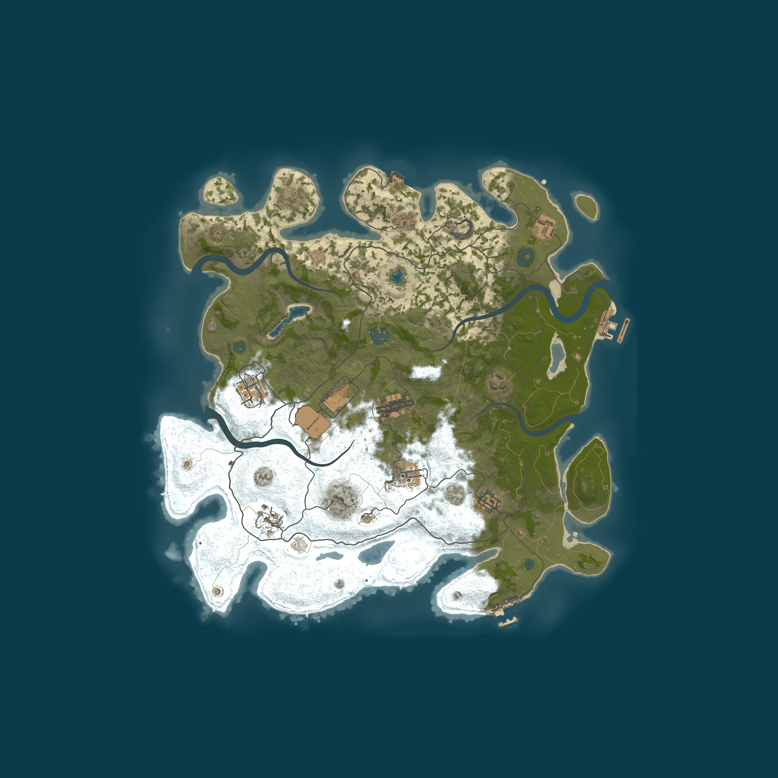 Map for OUTPOST 2x Monthly | Max 4 | No Offline | Just Wiped