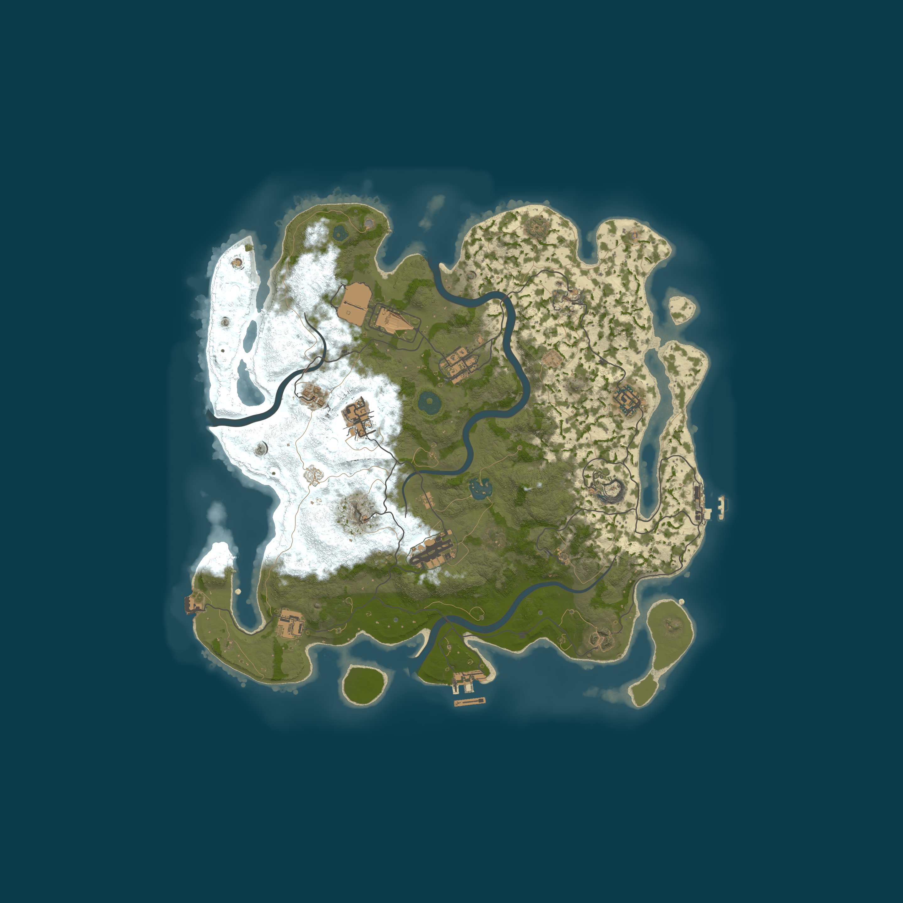 Map for [EU/UK] Rust Oblivion PvE | Modded | Forced Wipe | Long Progres