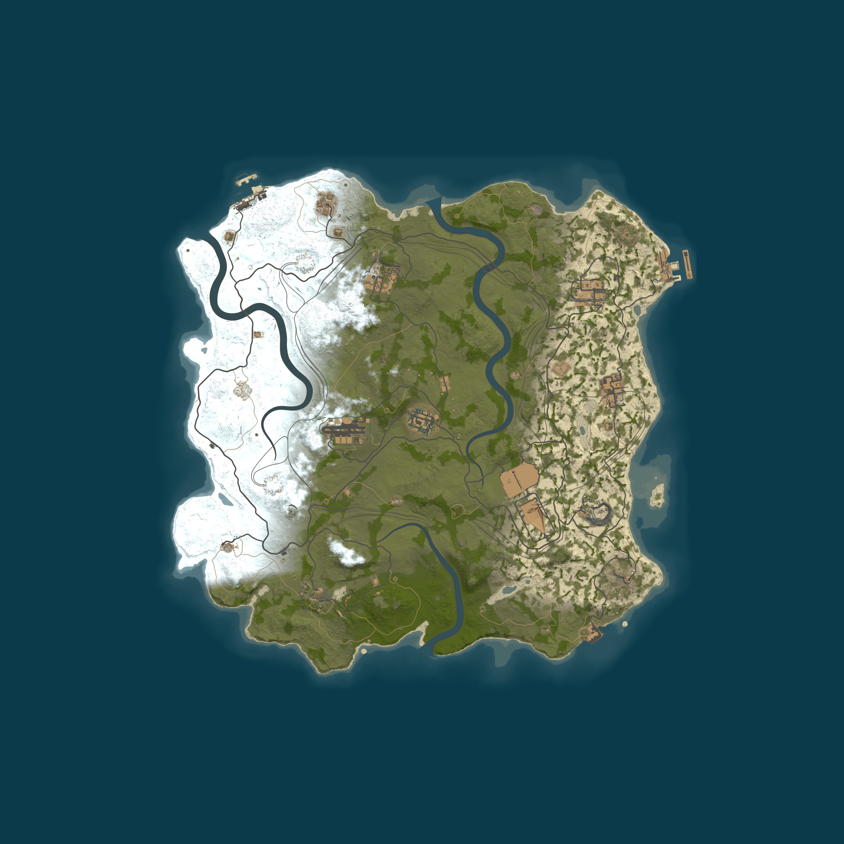Map for Bestrust Solo/Duo 2x #5 | NEXT FULLWIPE in 22 hours 14.05