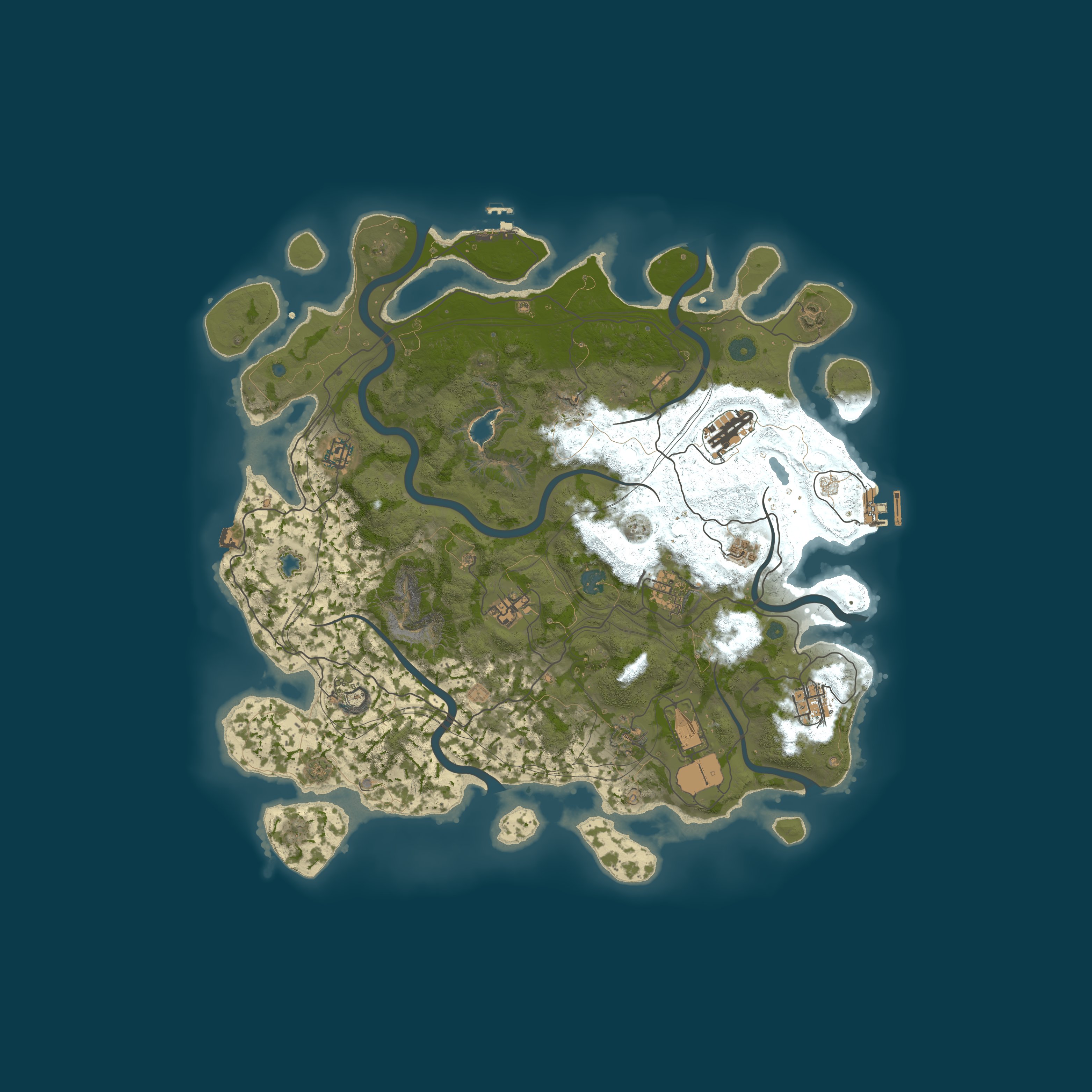 Map for 幸サーバーRUST
