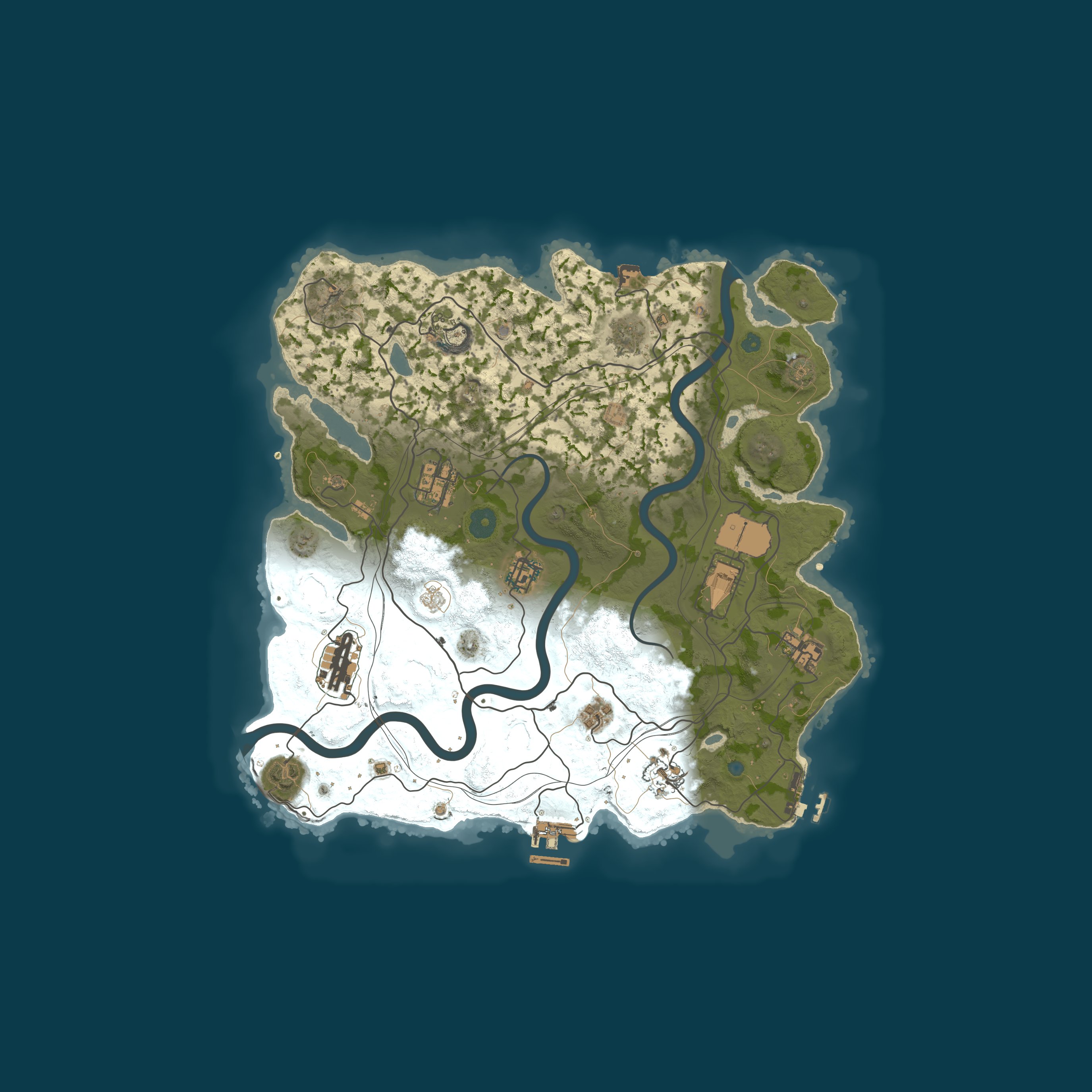 Map for DOPE 2X | SOLO ONLY | 50% UPKEEP | NO BP WIPE | NOOB FRIENDLY |