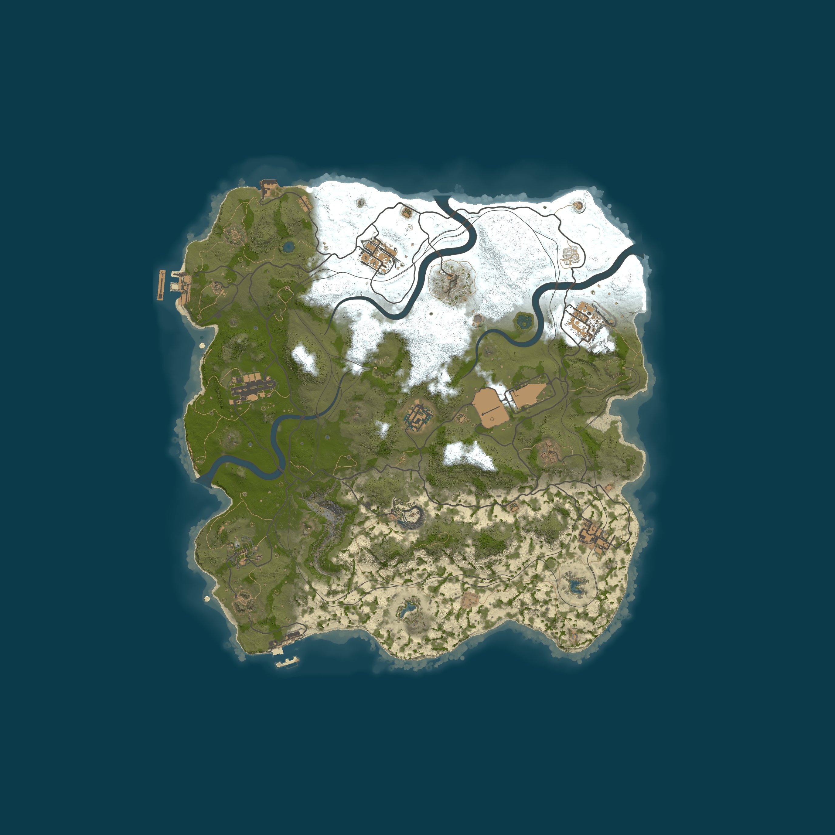 Map for [Ger/Eng] Feierabend|Raid Time|Solo|Duo|Trio|Noob Friendly