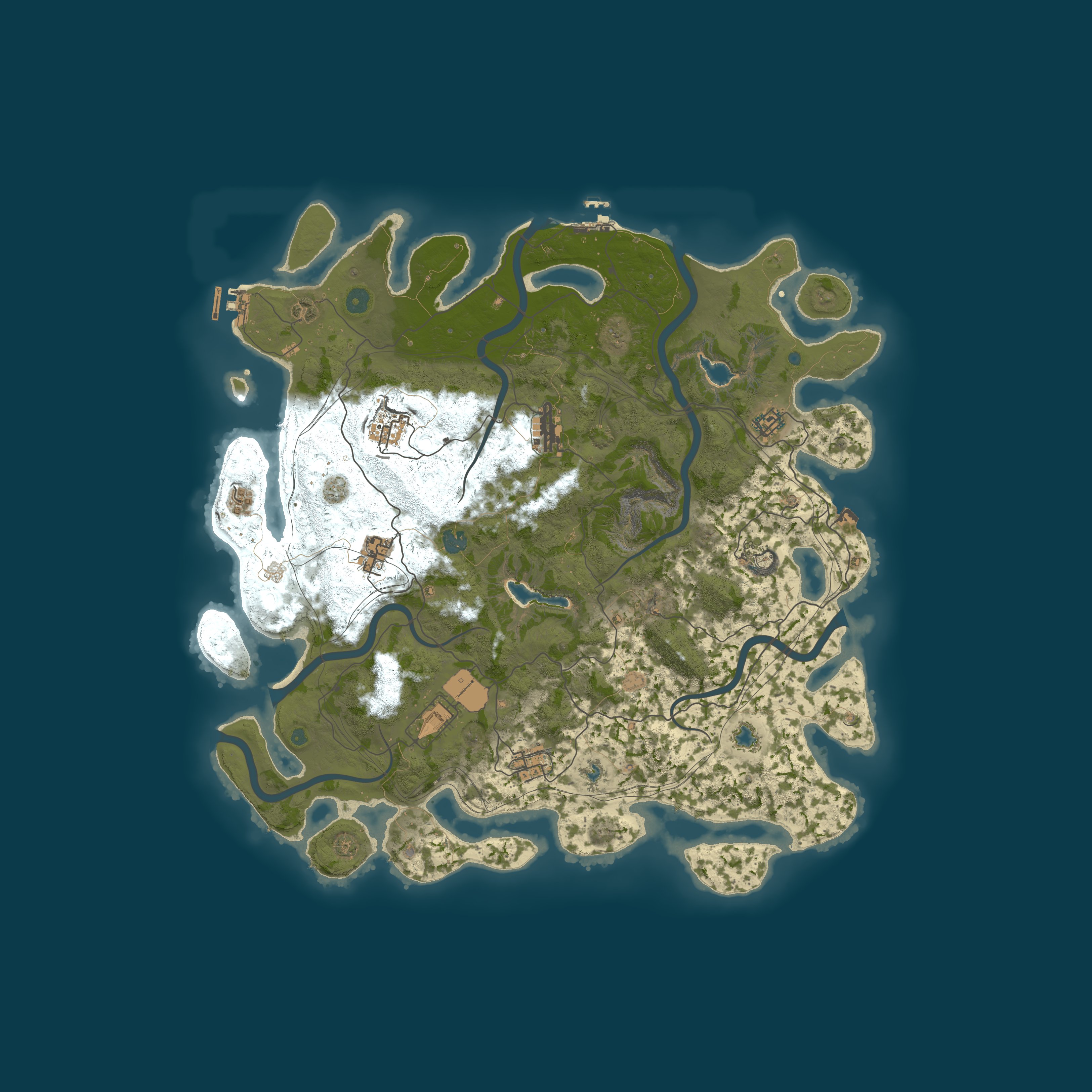 Map for FAFO BATTLE ROYAL 5+X GATHER