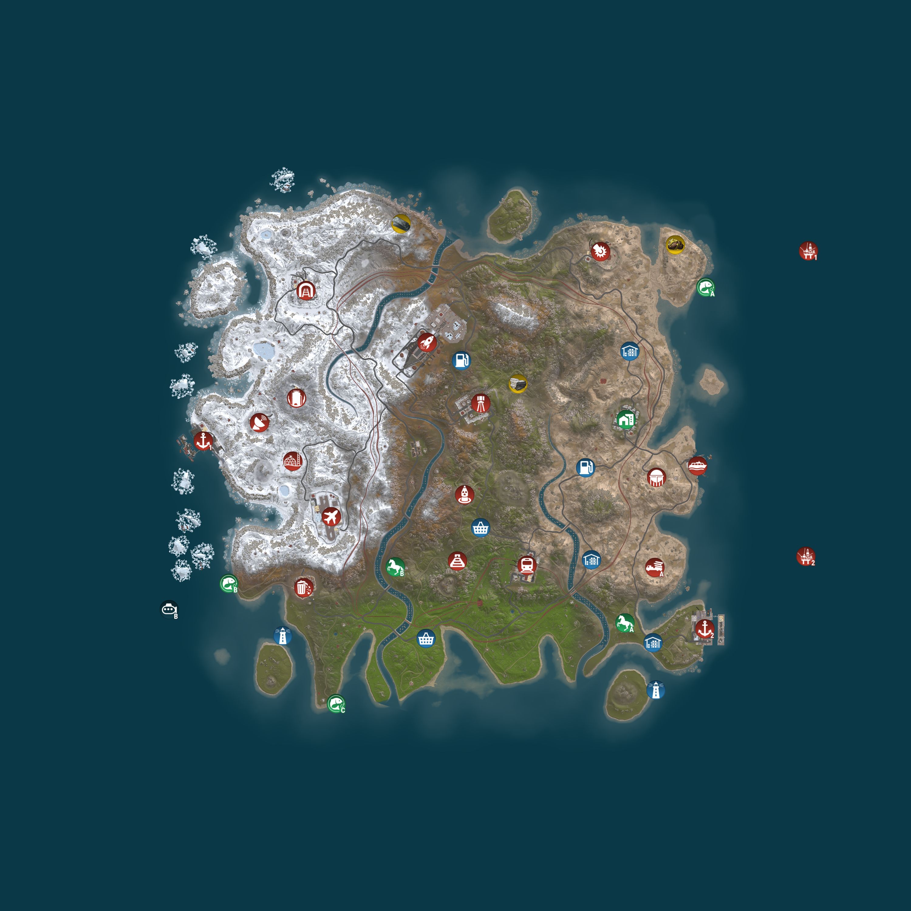 Map for Magic Rust #7 — Modded 2x (Solo/Duo/Trio) | Pyccкий