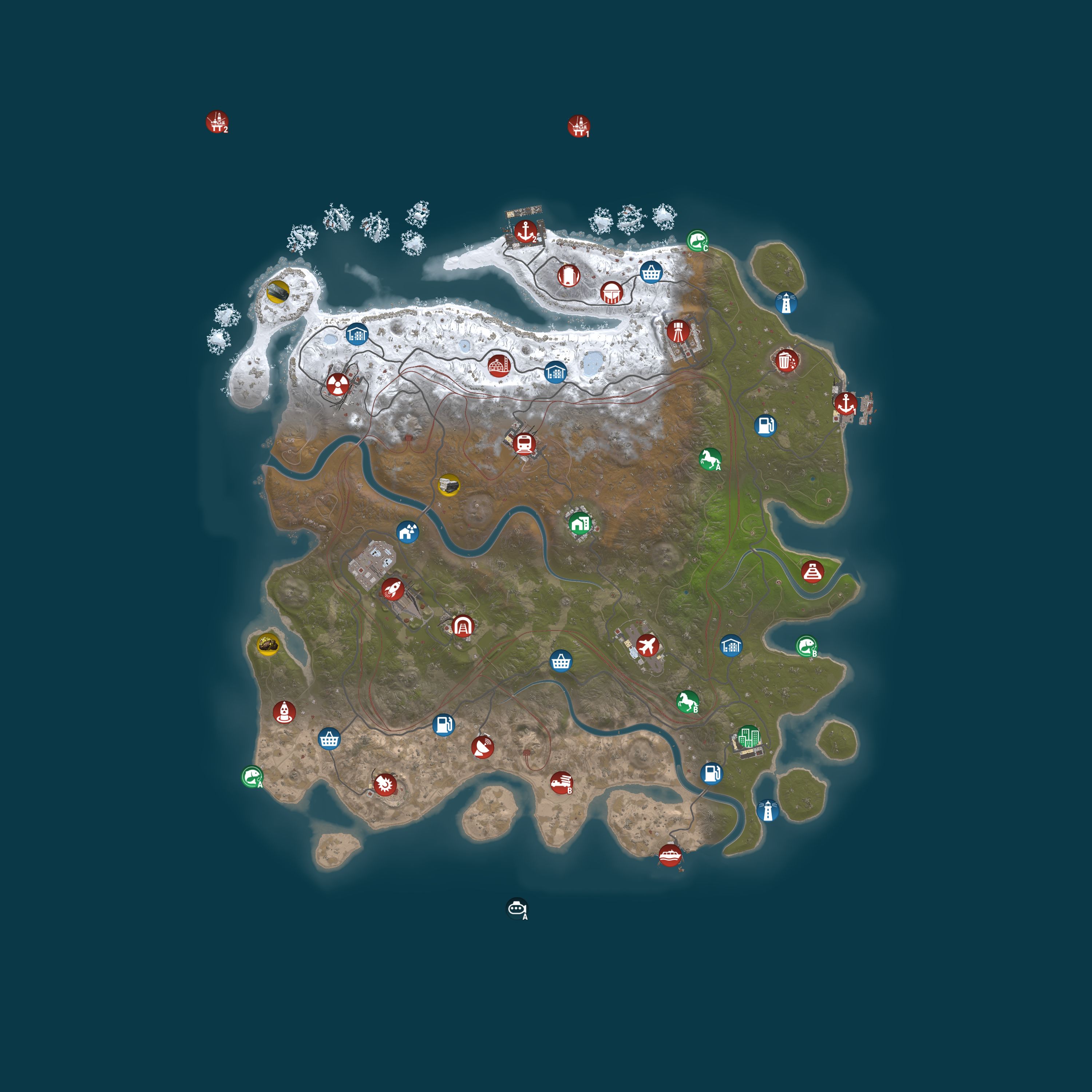 Rust map 4000/1337