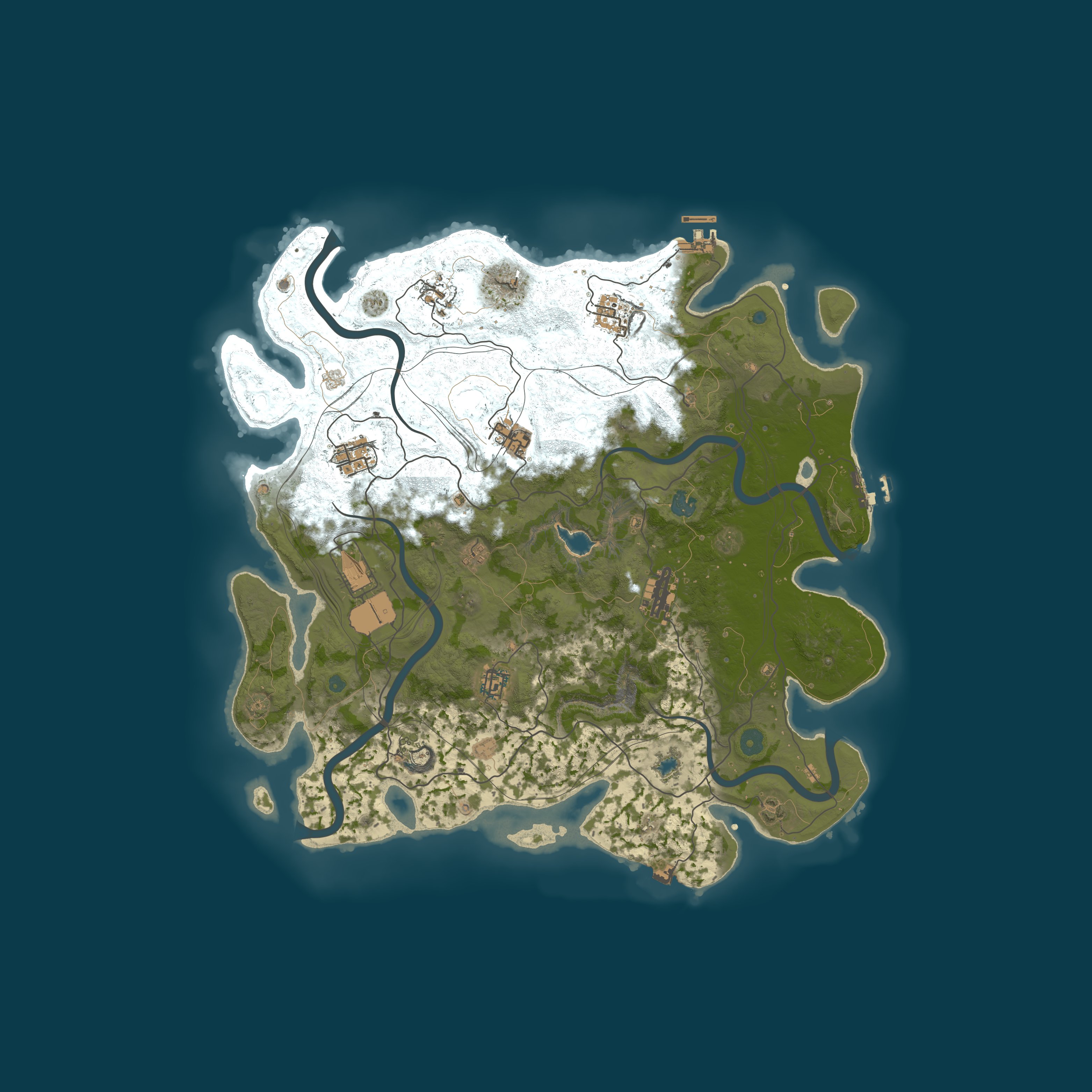 Map for [US] Greenzone101 - 1.2x/3x|PVP|Max3|SkillTree|SkinBox|Kits