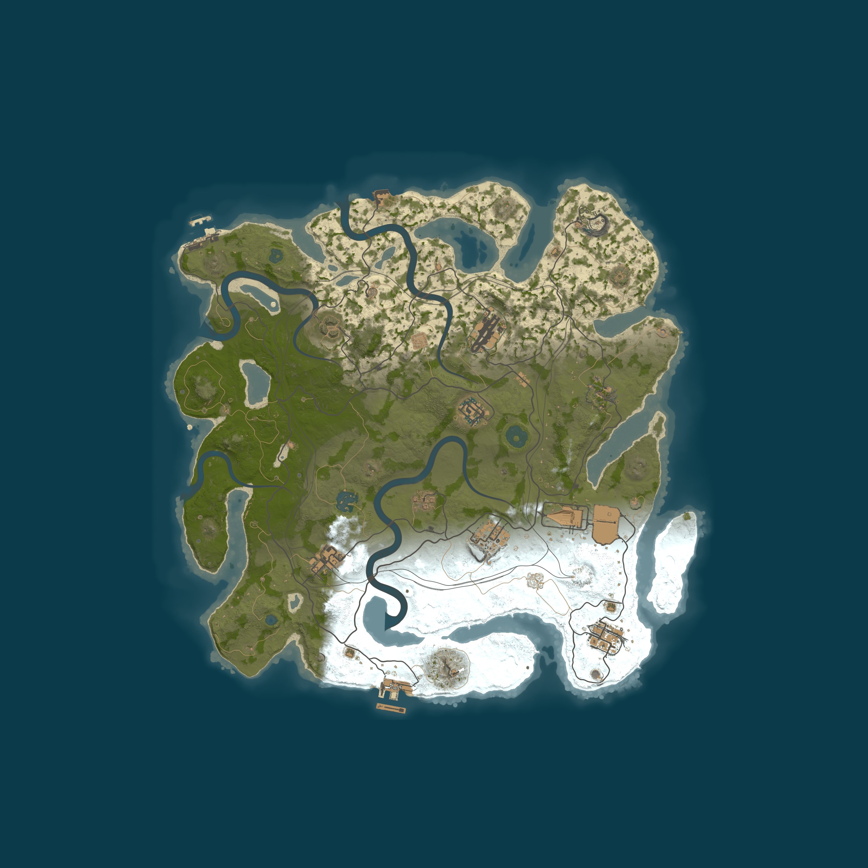 Карта сервера