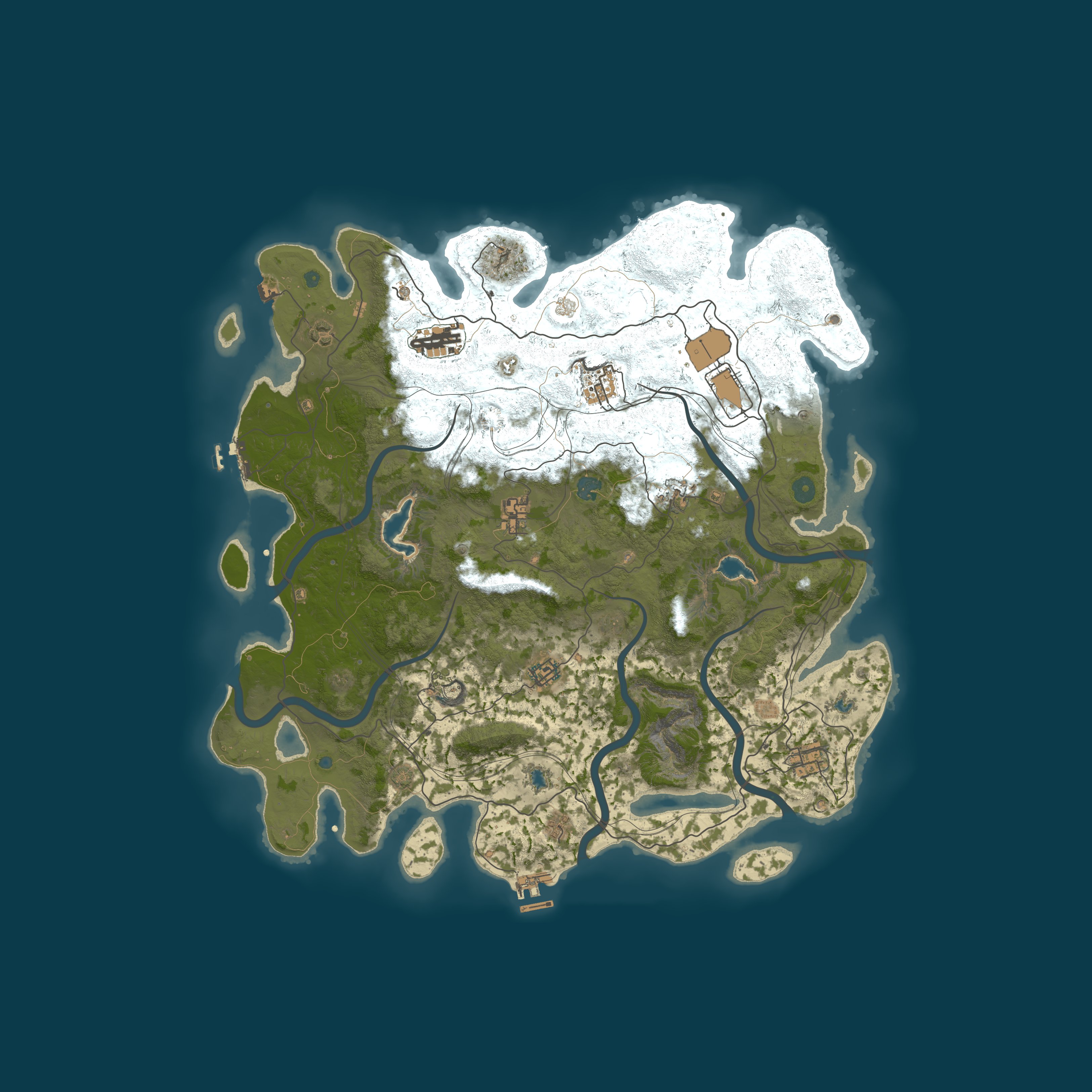 Карта сервера