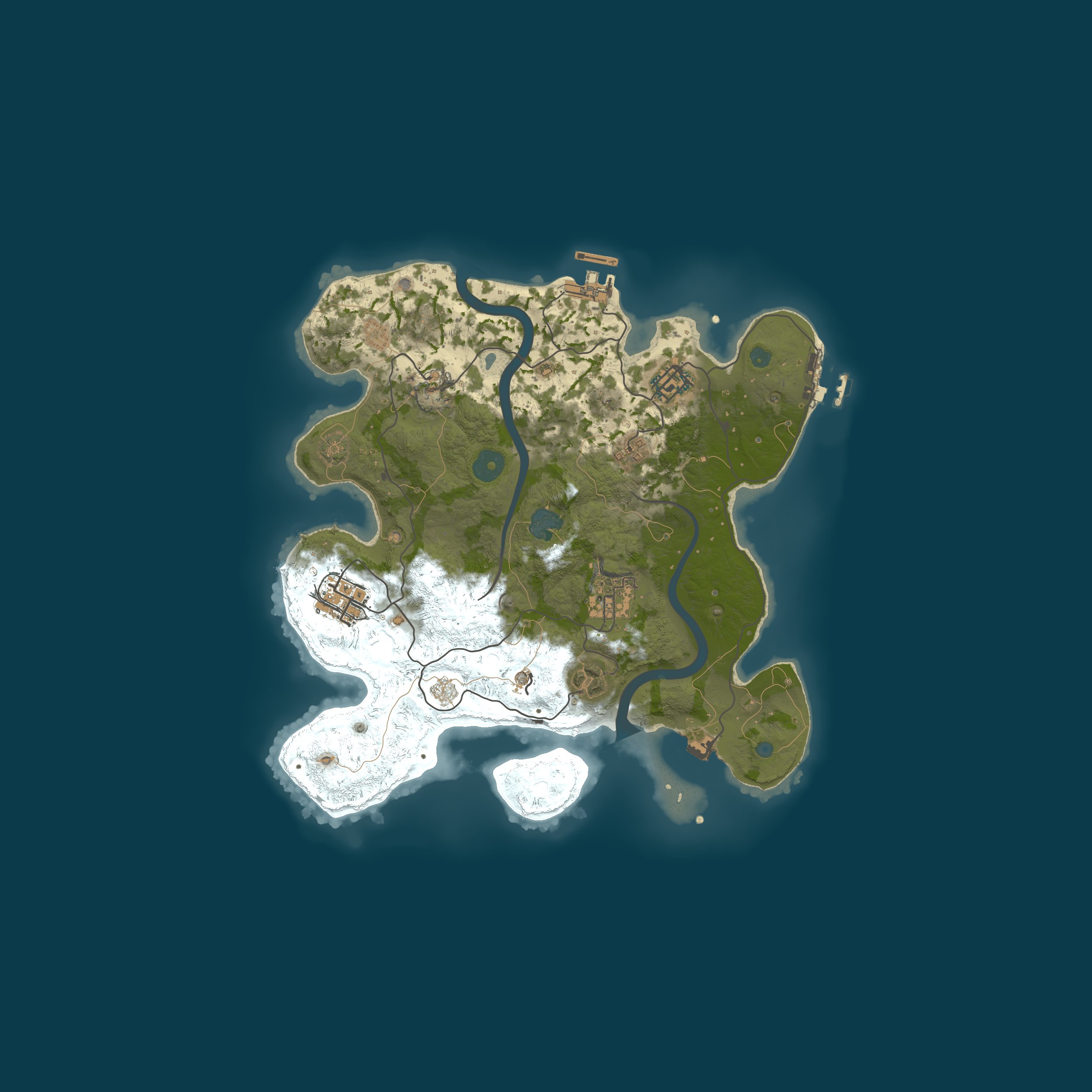 Карта сервера