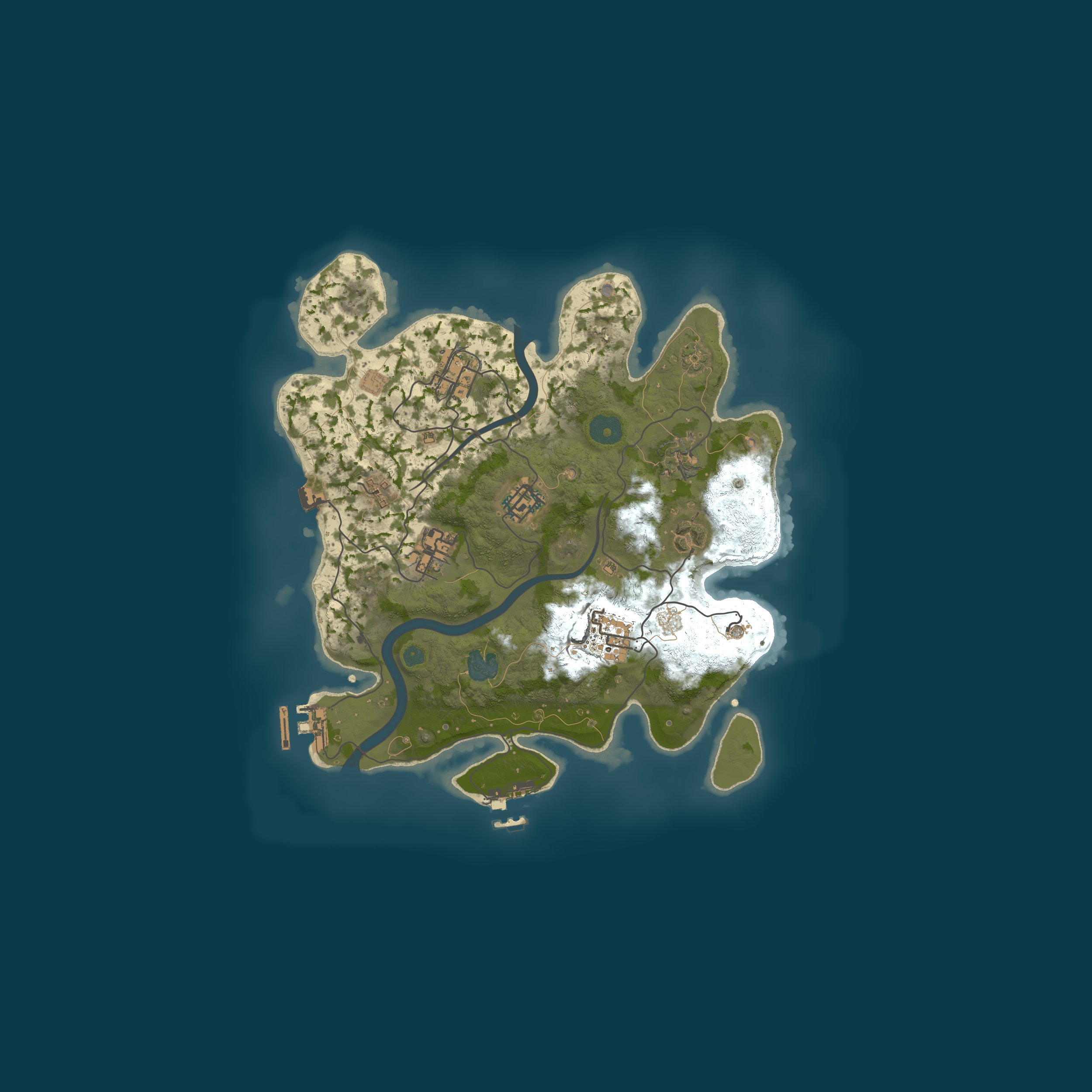 Map for Hollow's Hellscape