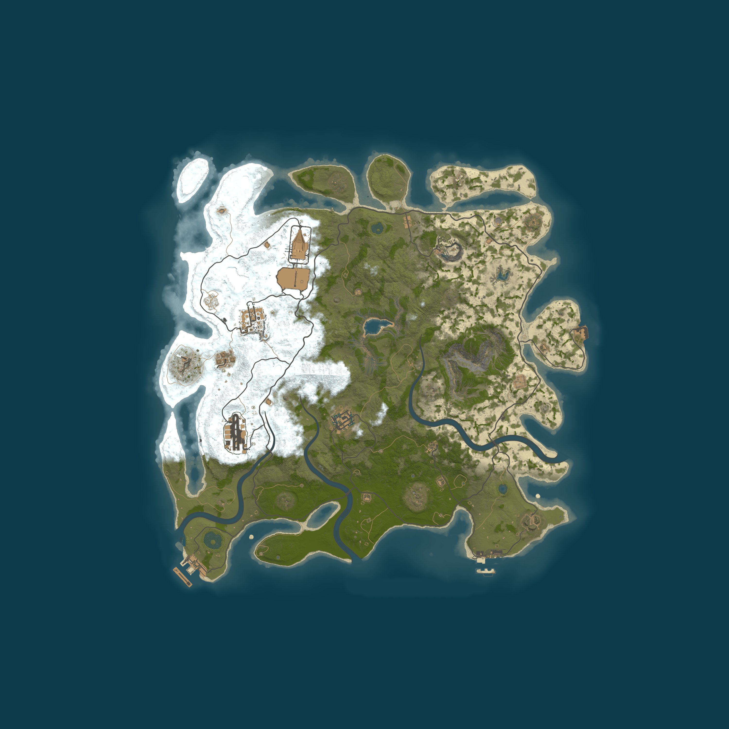Map for DarchRust | 3x Loot | Solo/Duo/Trio | Wiped 25/05
