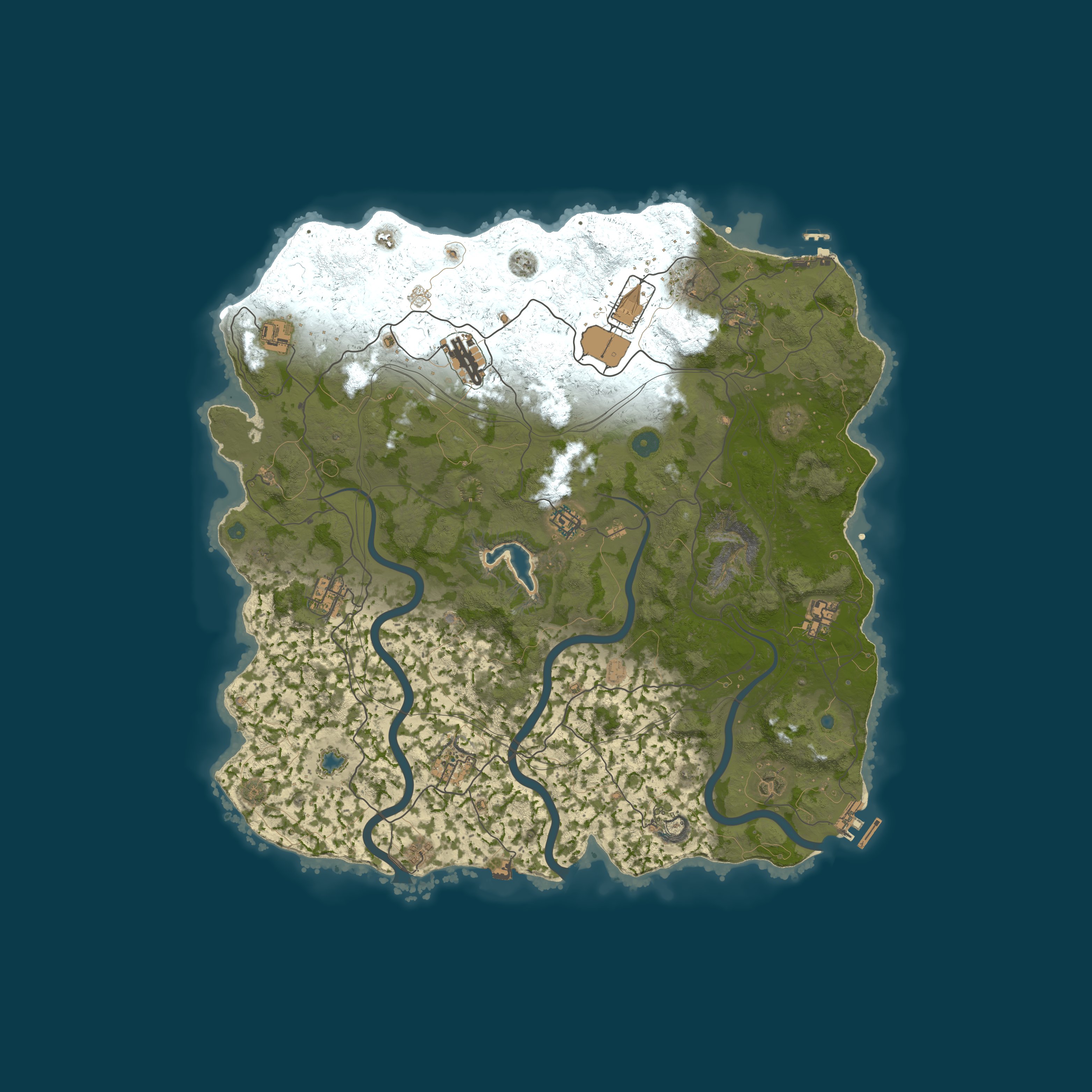 Rust map 4250/1337