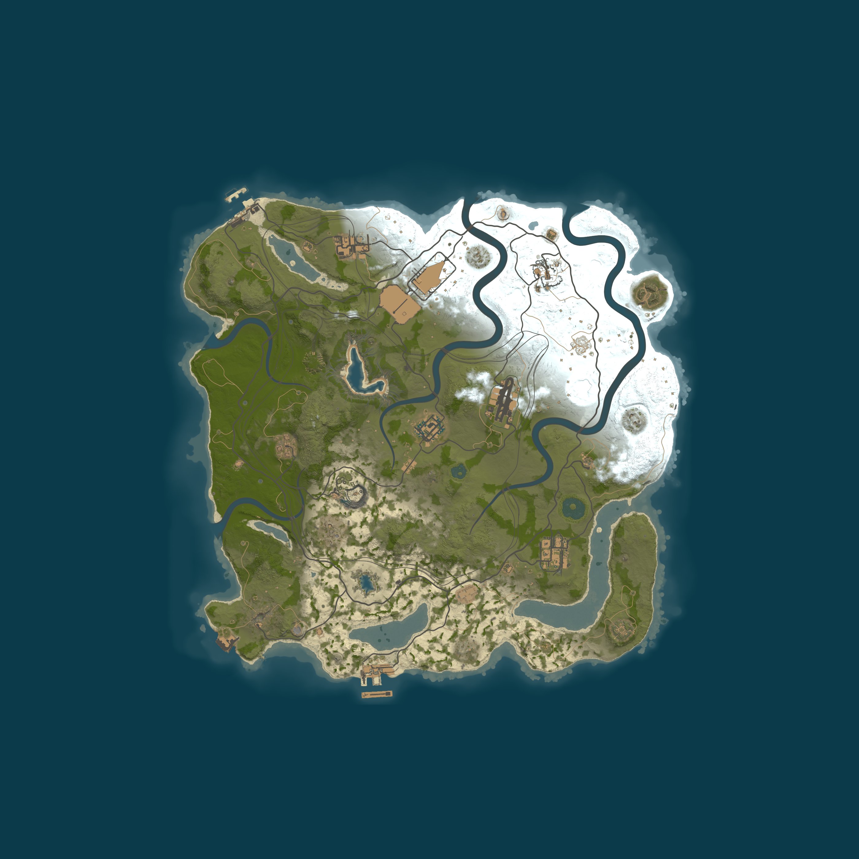 Карта сервера