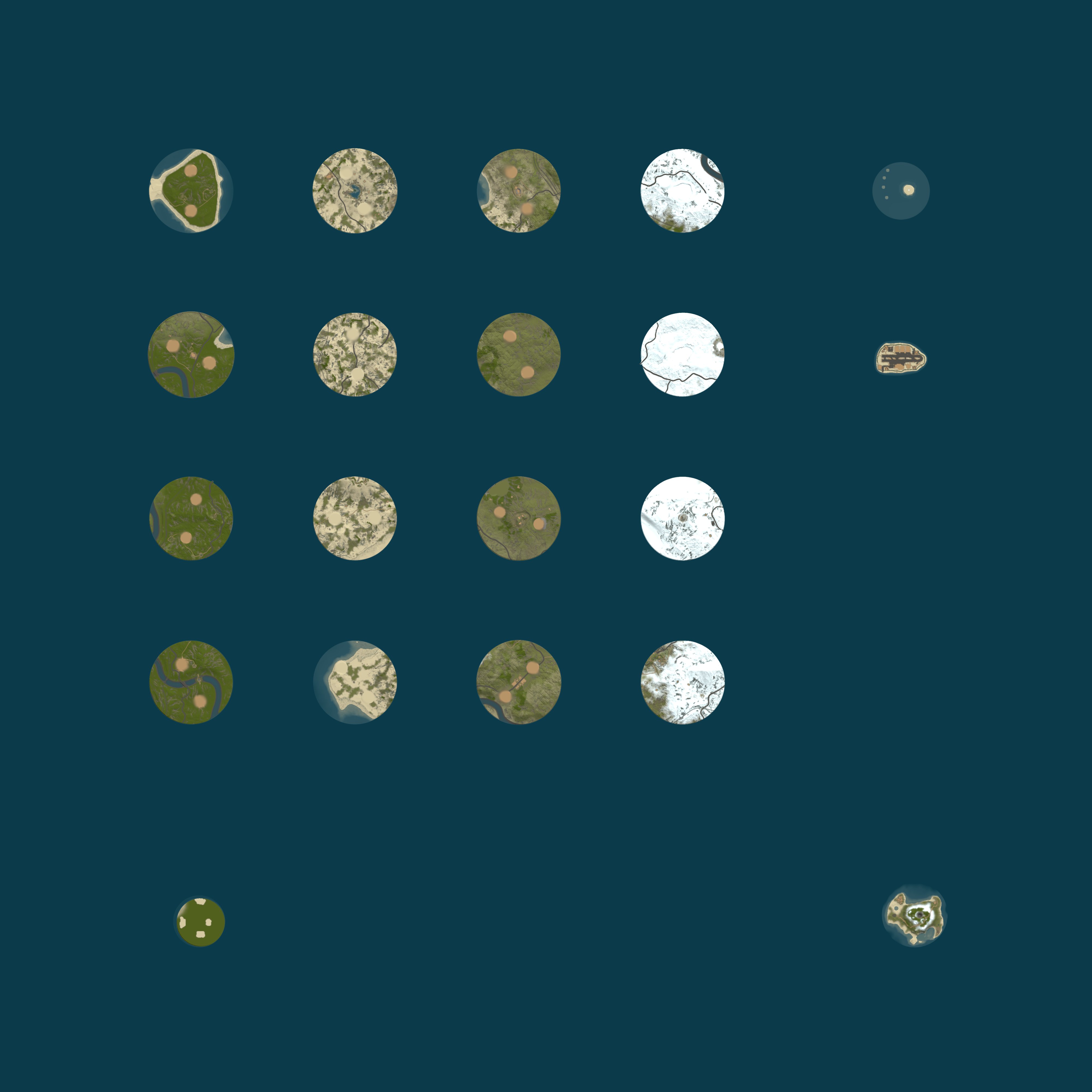 Карта сервера