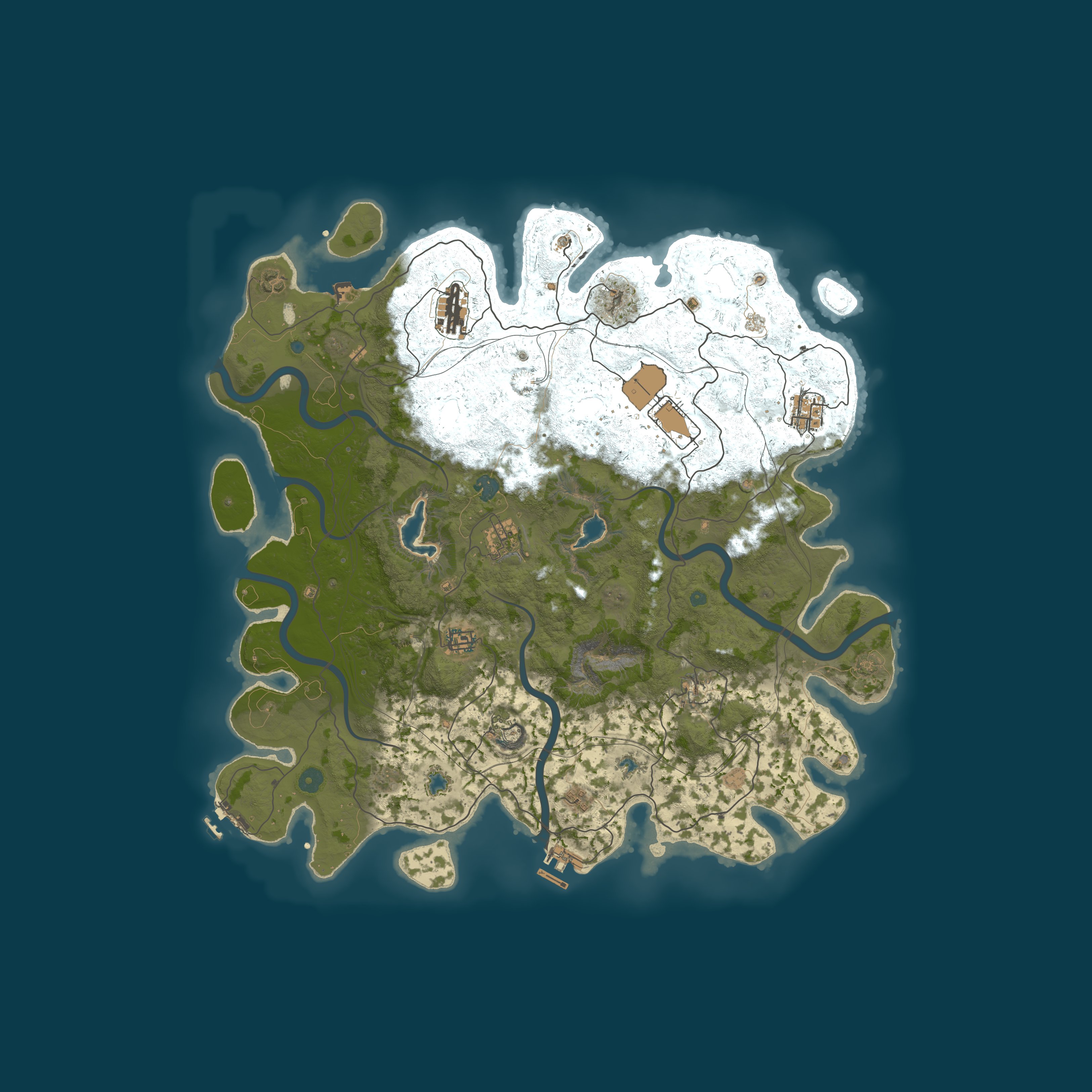 Карта сервера