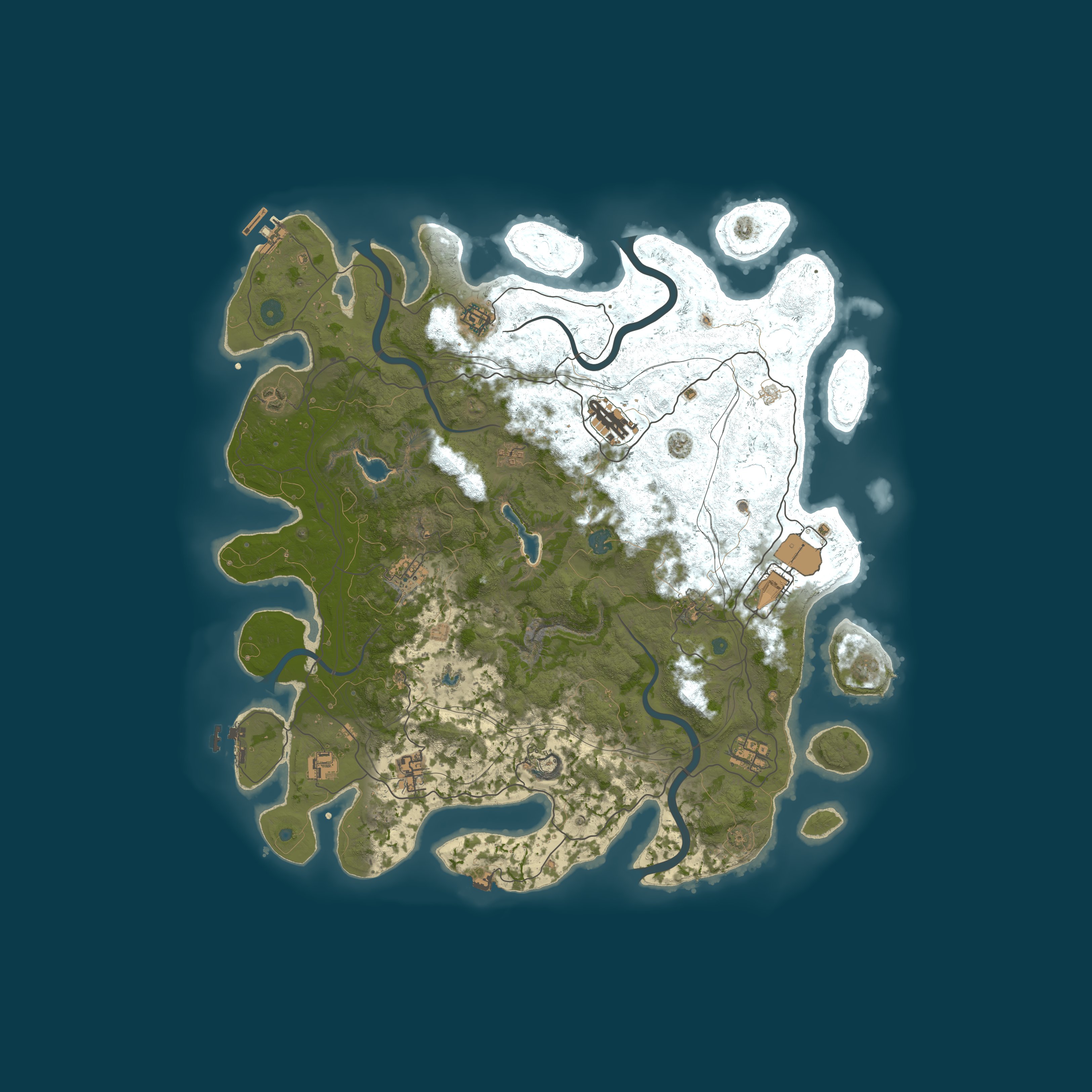 Rust map 4500/3250