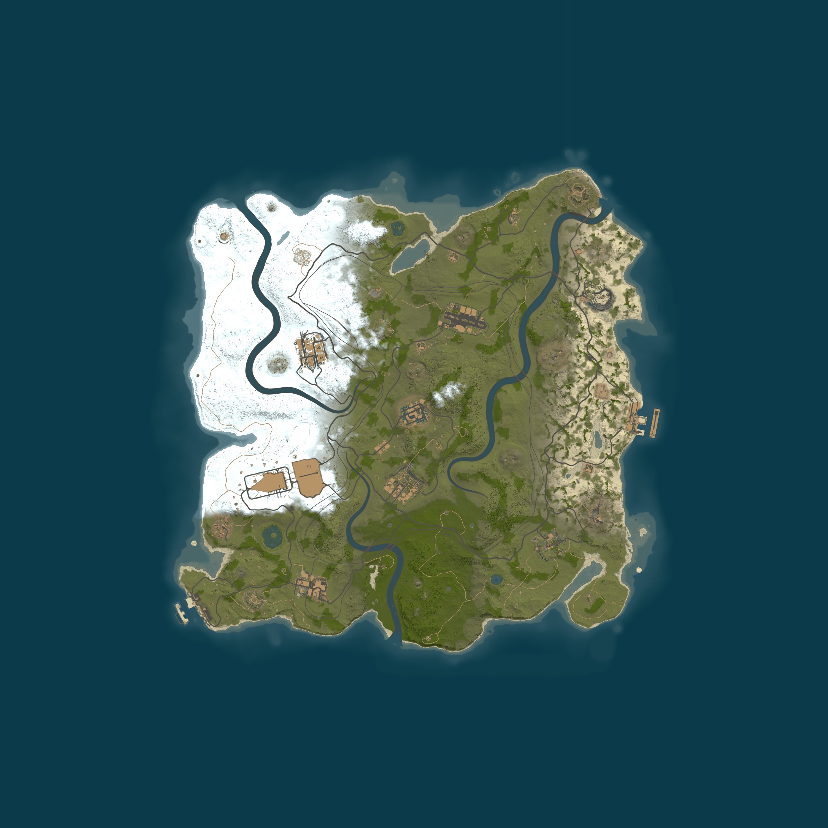 Map for ⦿【ICEFUSE】5X Bravo (Solo/Duo/Trio/Quad|Shop|Kits|X5 WIPED