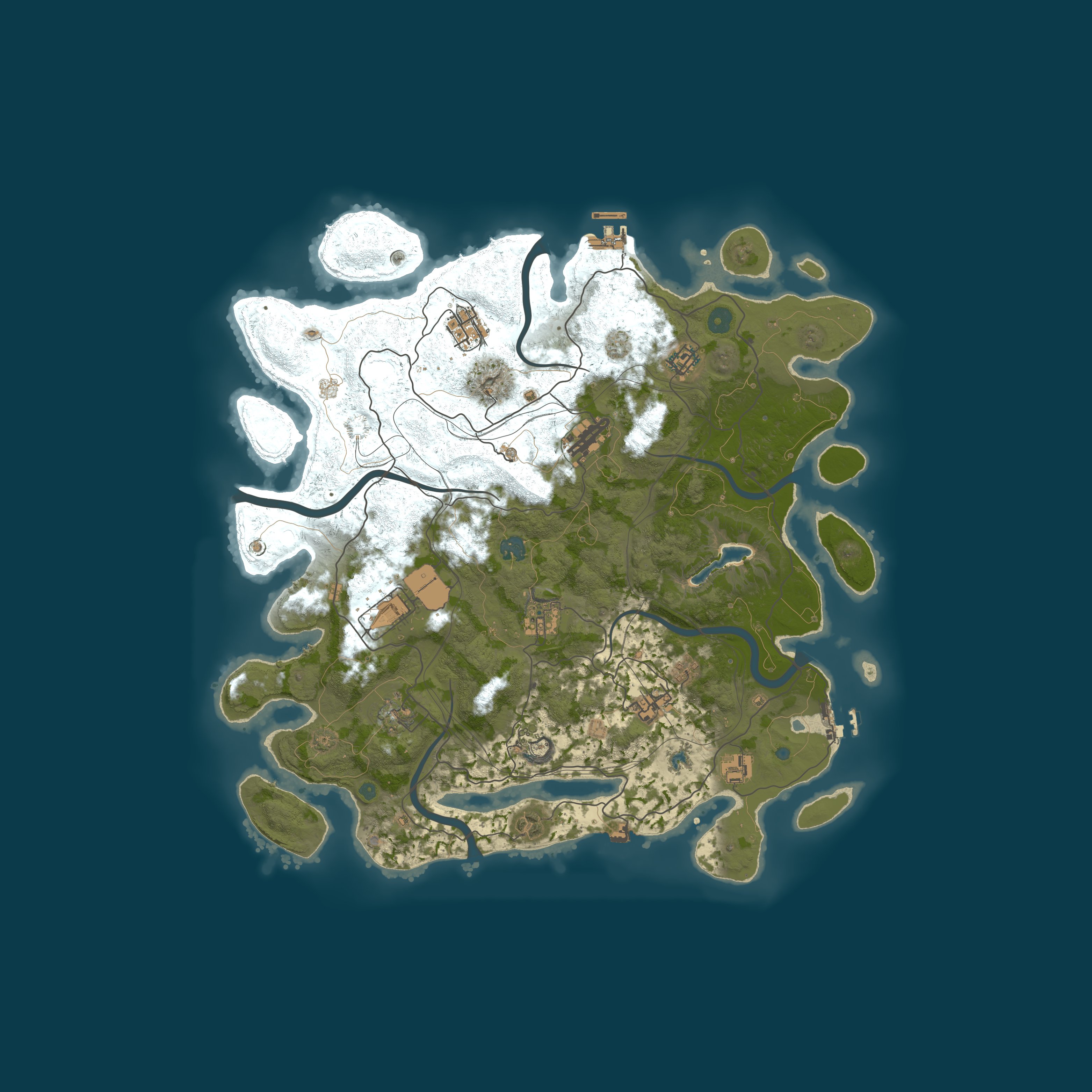 Map for Starting to Rust | No KOS | Noob Friendly | Active Admins