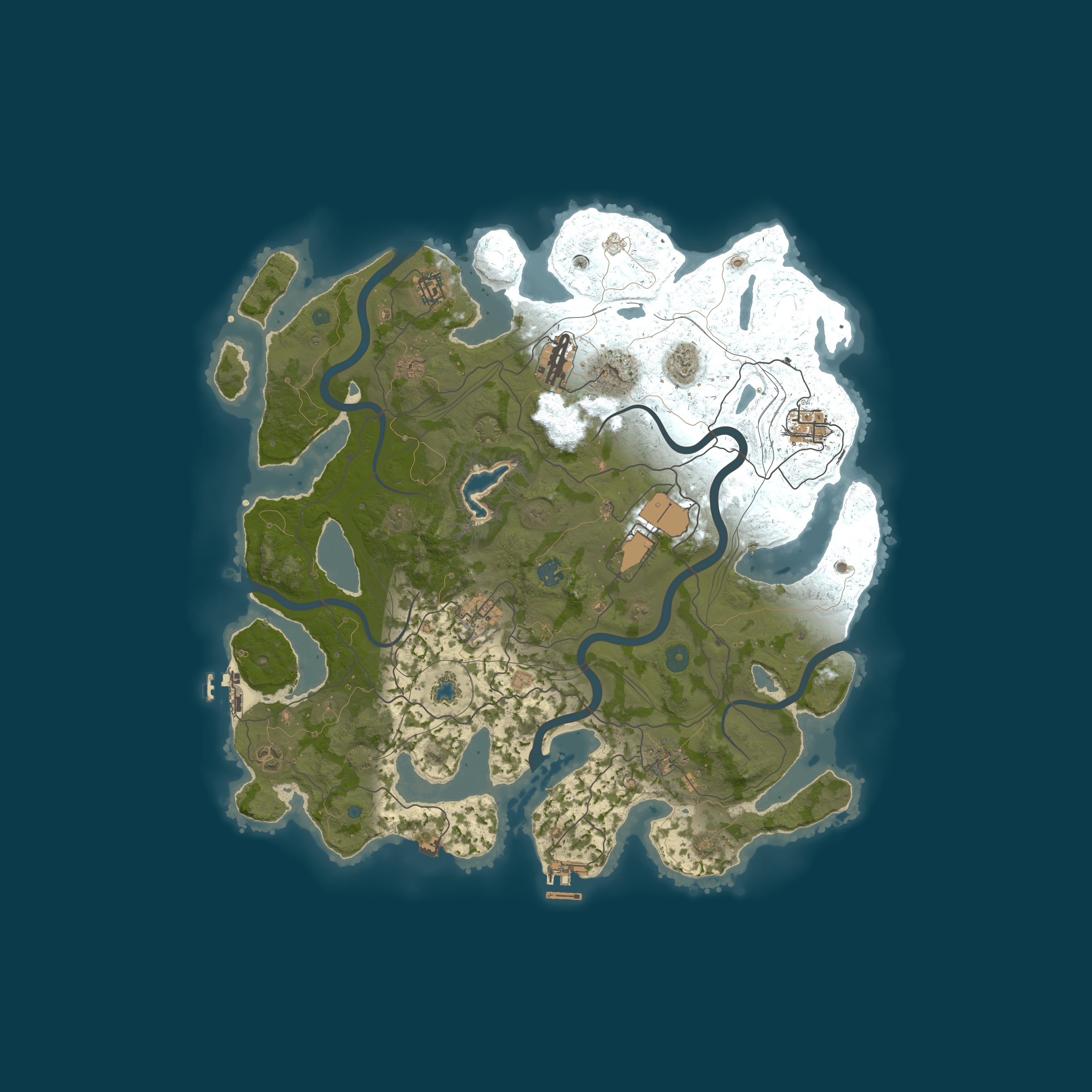 Карта сервера