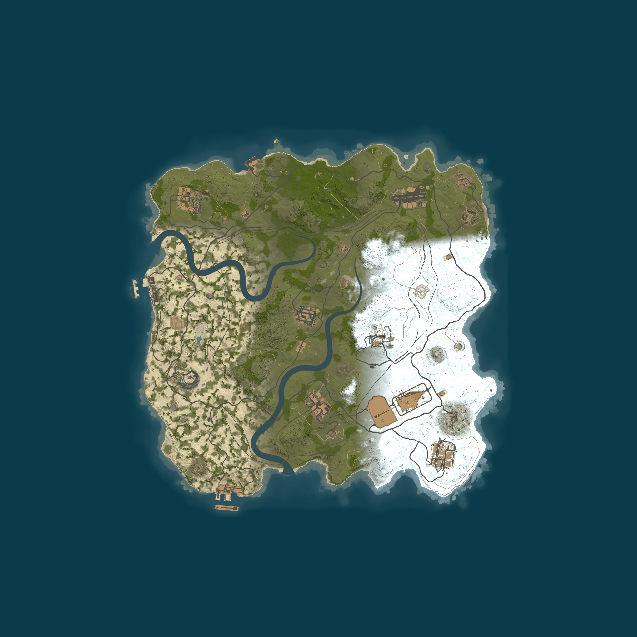 Rust map 3350/1337