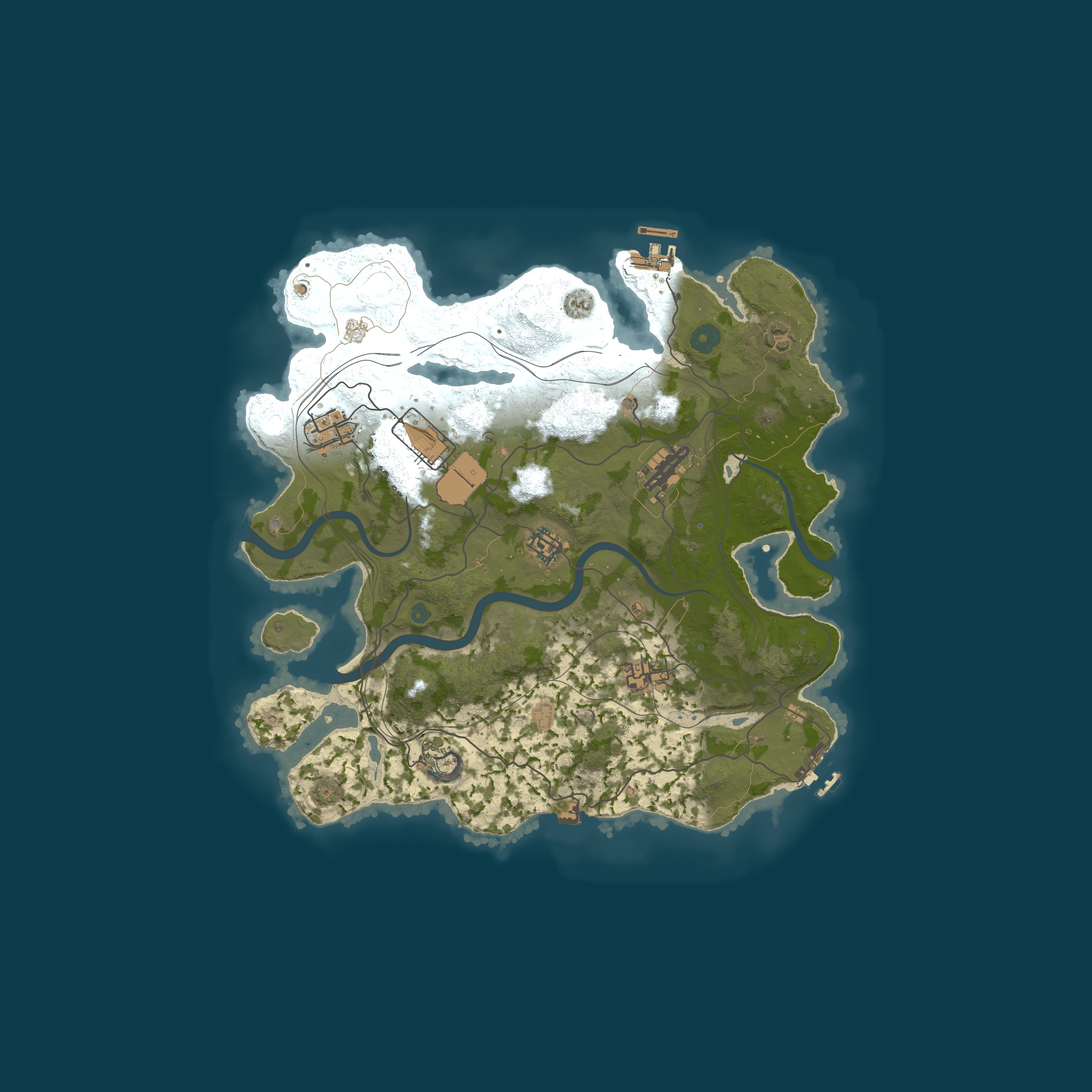 Rust map 3500/1337