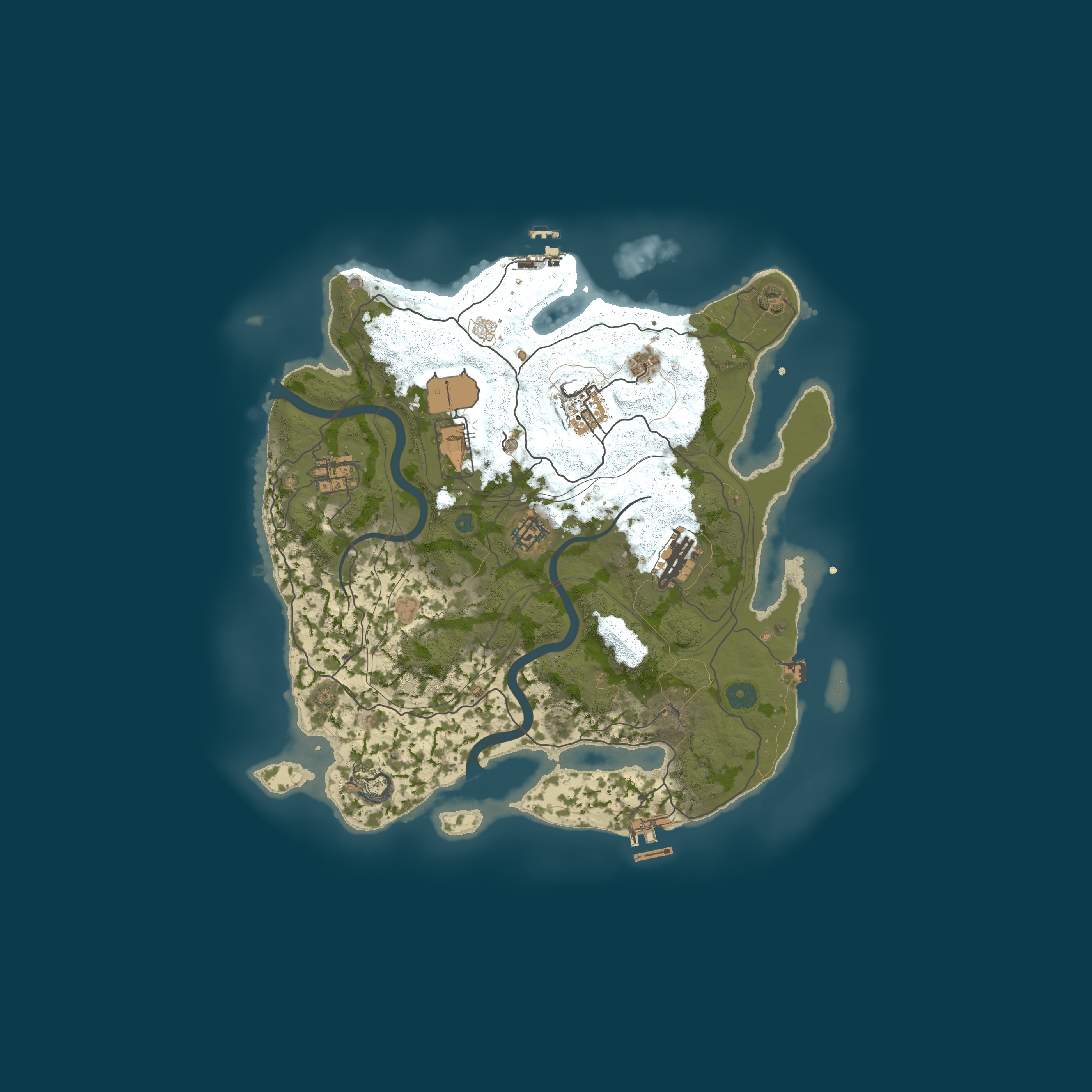 Rust map 3600/55555