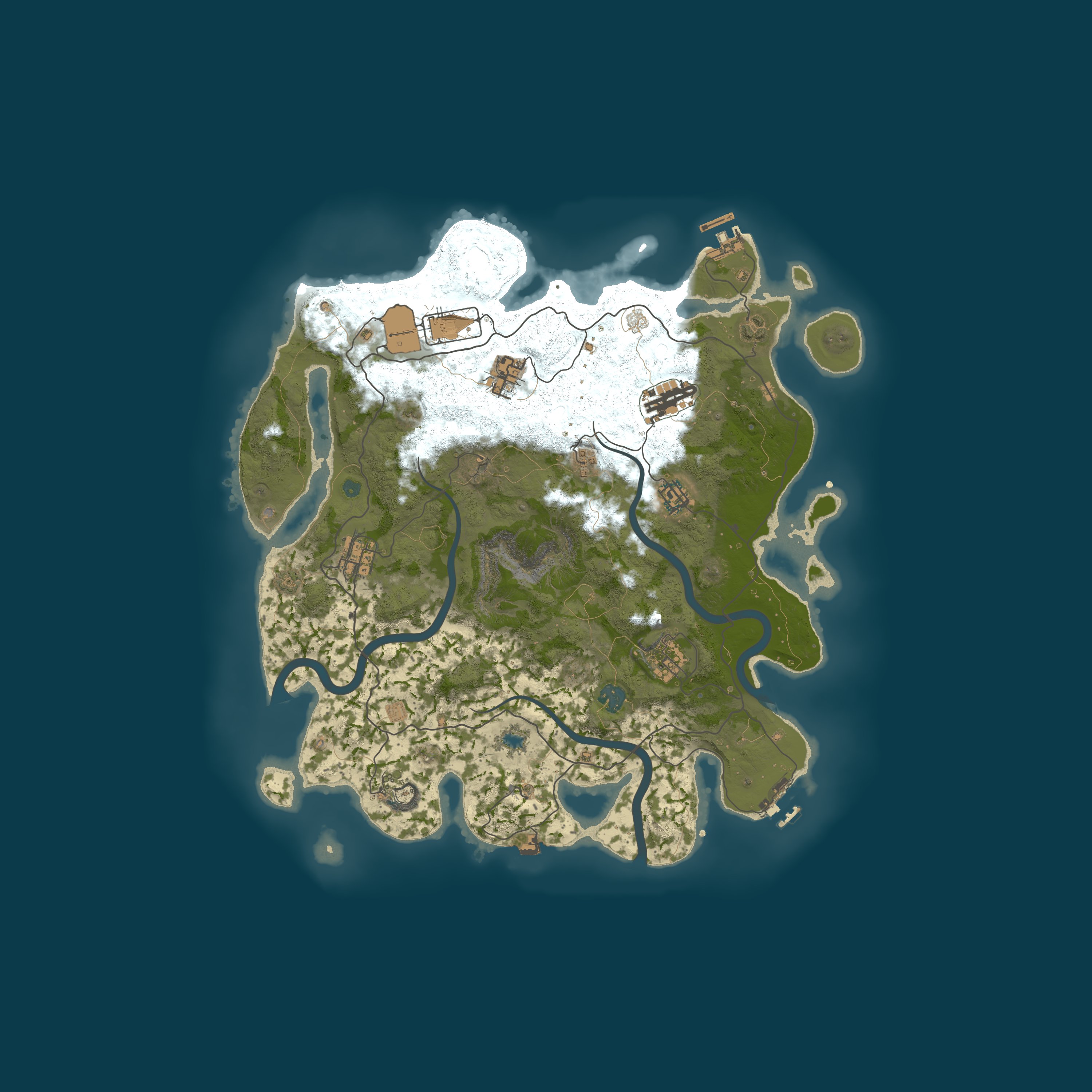 Map for Tedds Rust Server