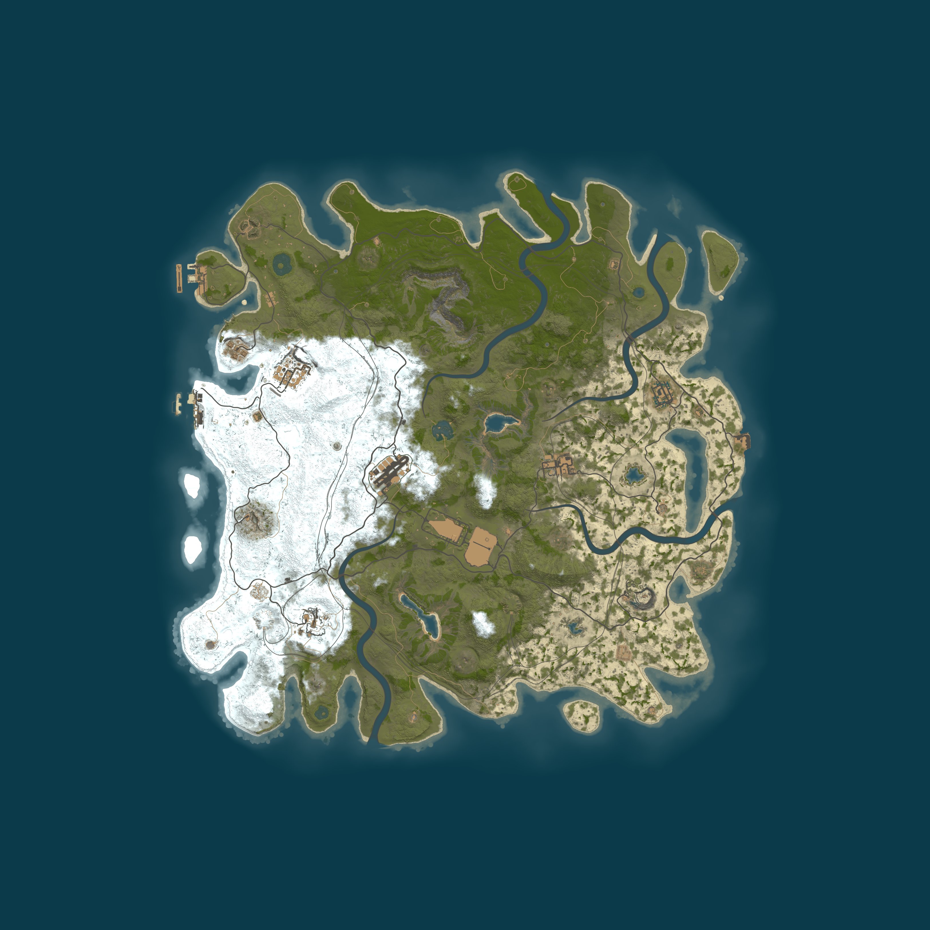 Map for #3 [PVE] DevilRust x8 | Events | Eco | RB | Kits | Skills..