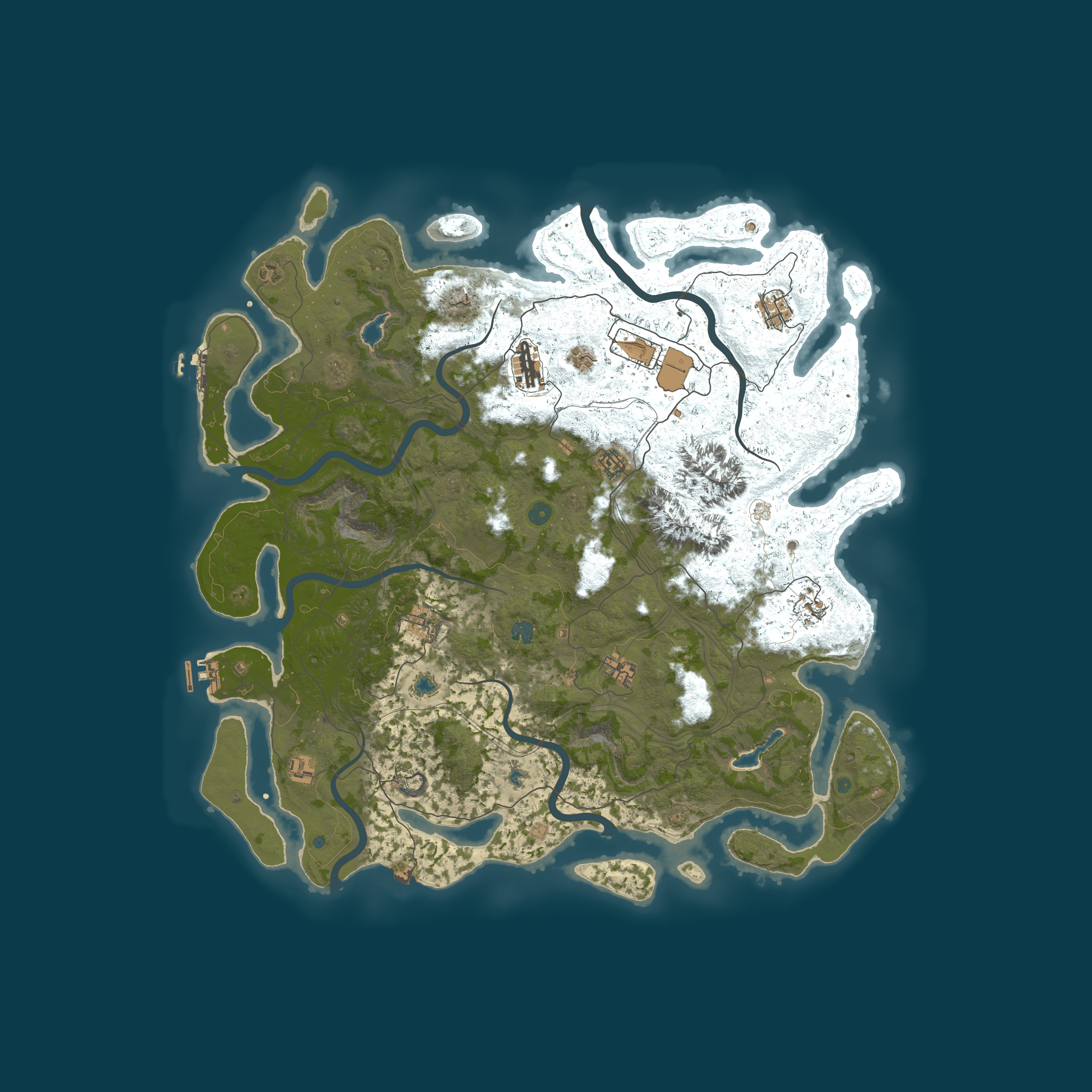 Map for LEET PVE |FPS|x1|5K|Pogoda|NetDonata|Obuchenie-ON|