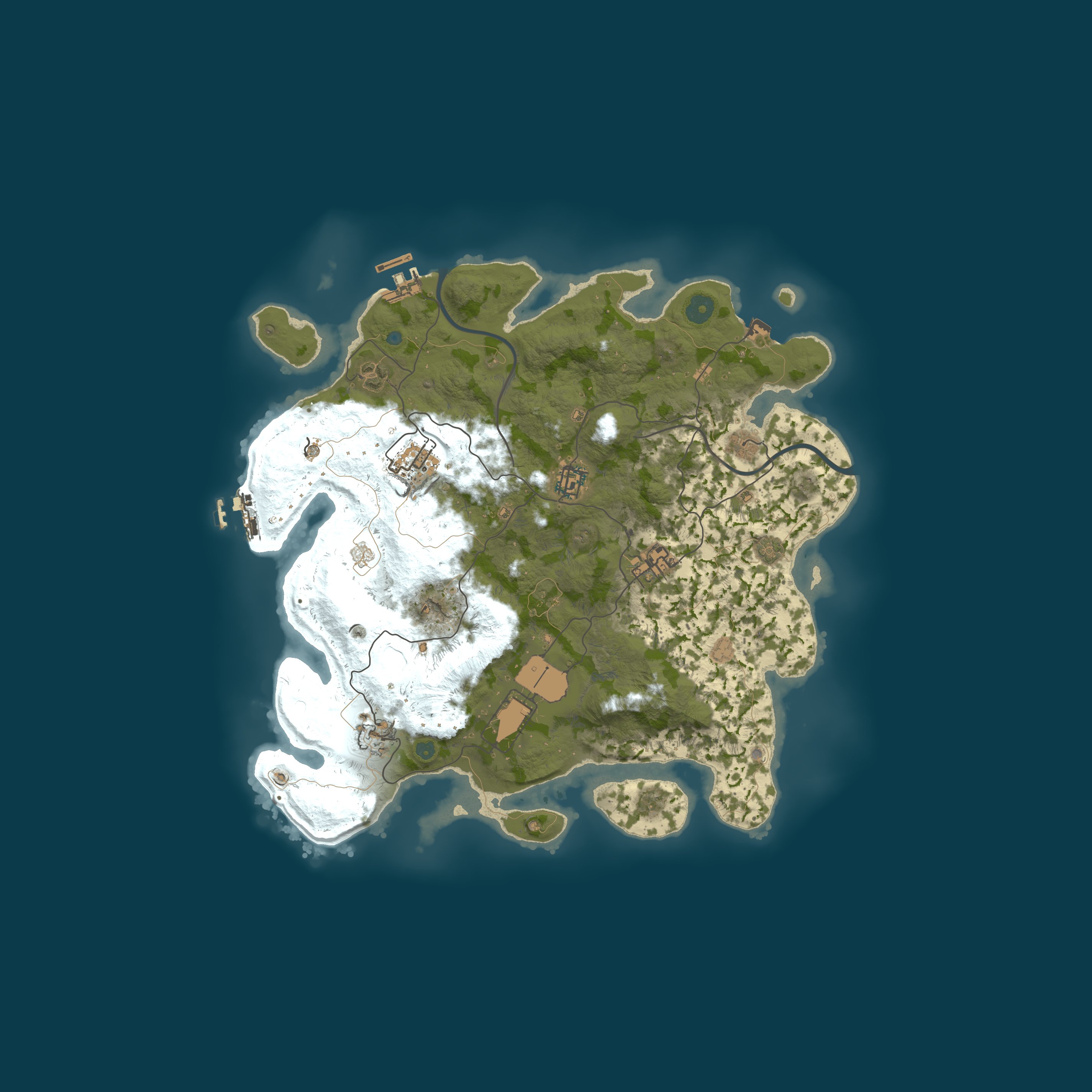 Rust map 3700/1337