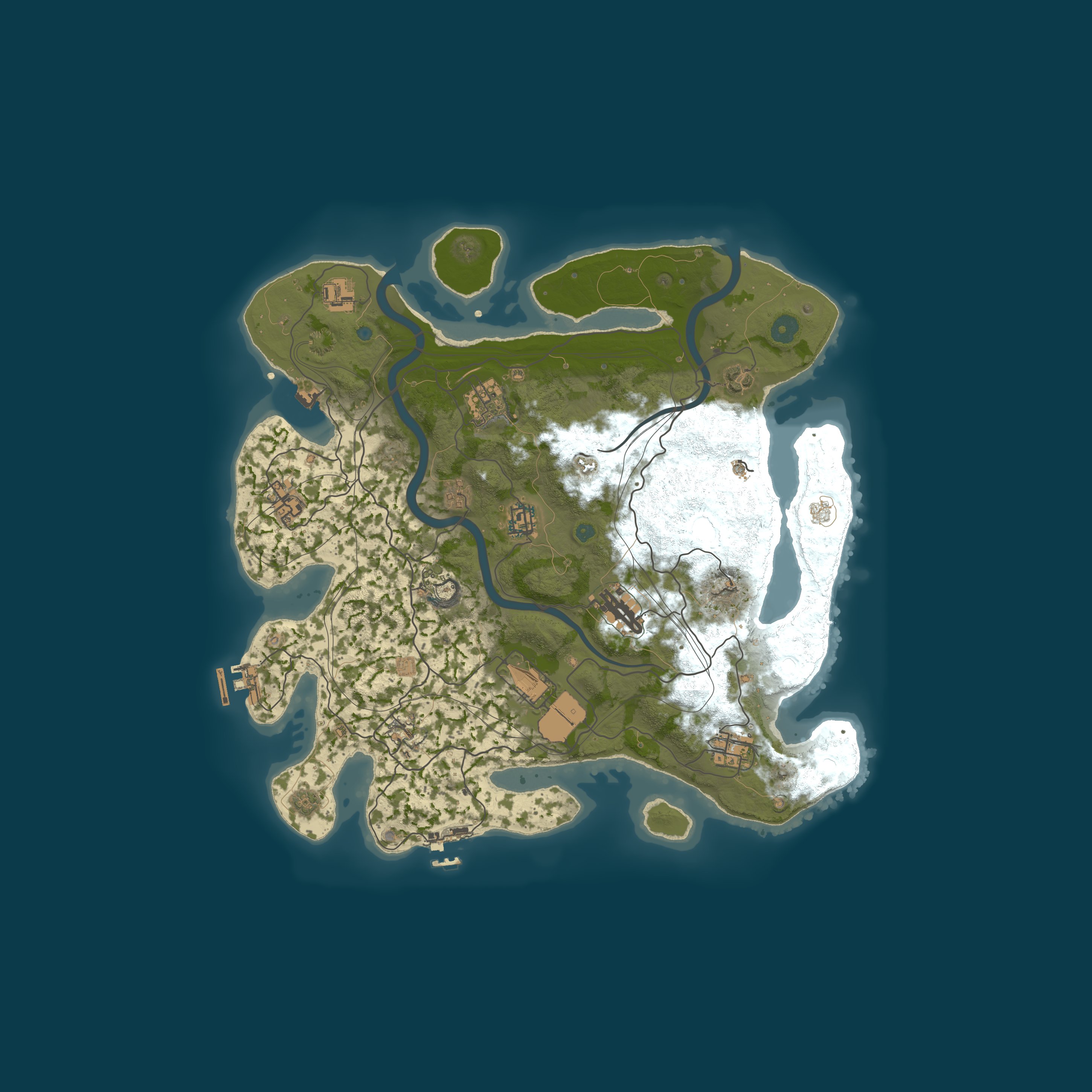 Rust map 3800/1337
