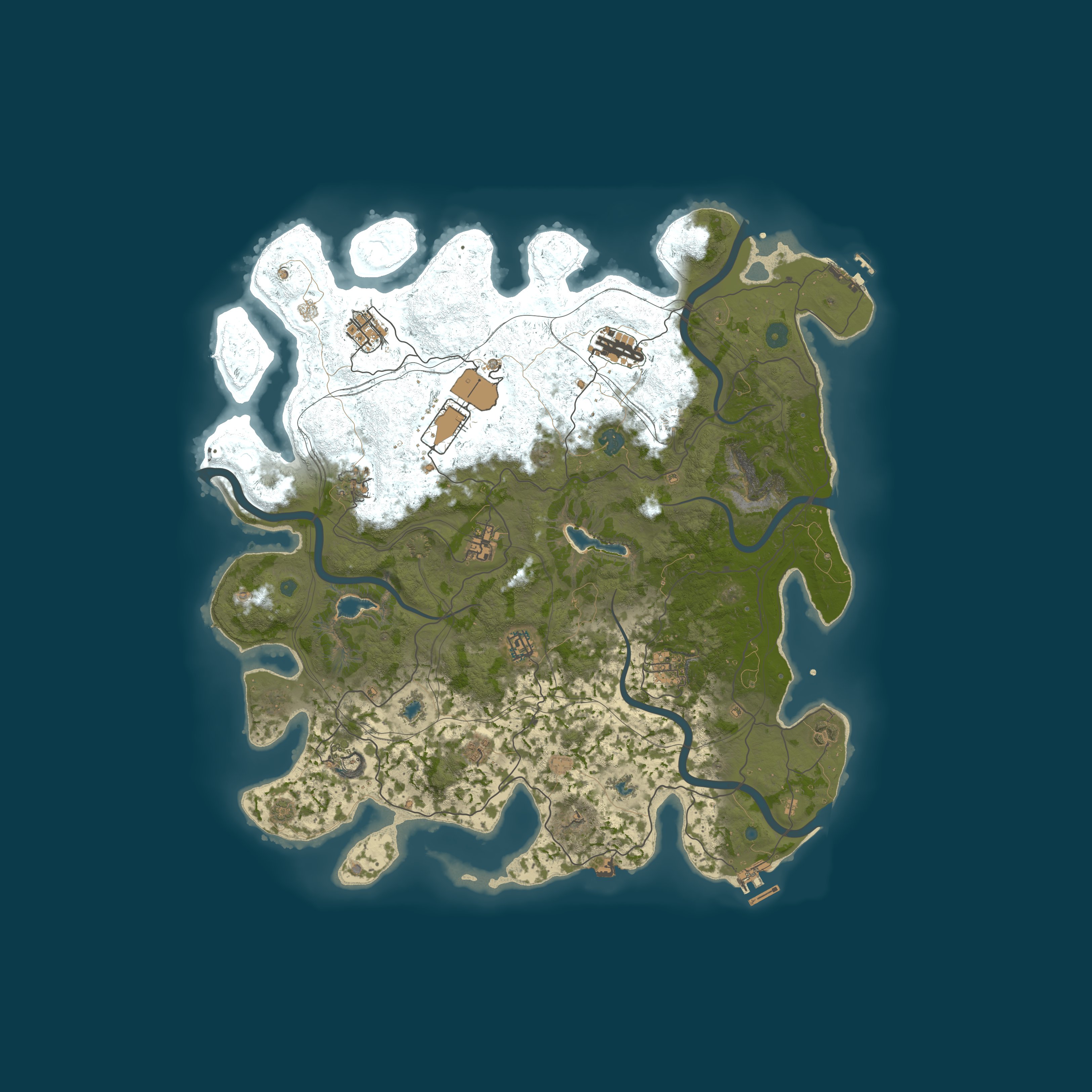 Map for 抗日那几年2.0重制中，敬请期待！