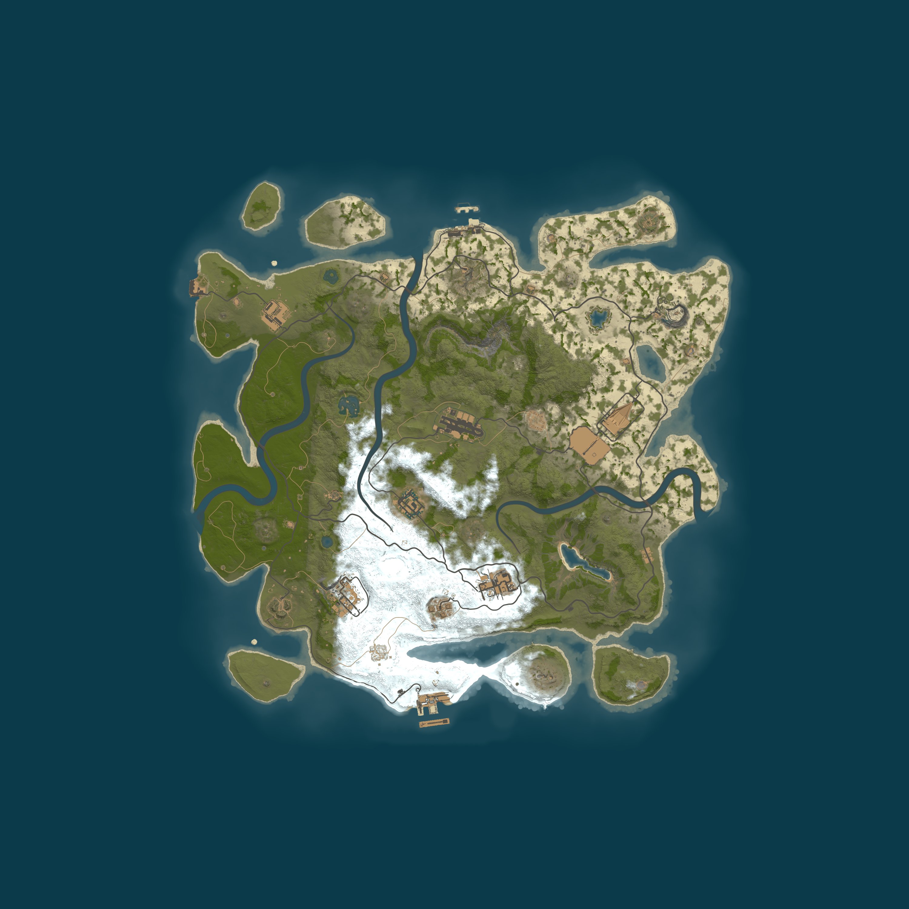 Map for SAV RUST 5x | No BP Wipe | Kits