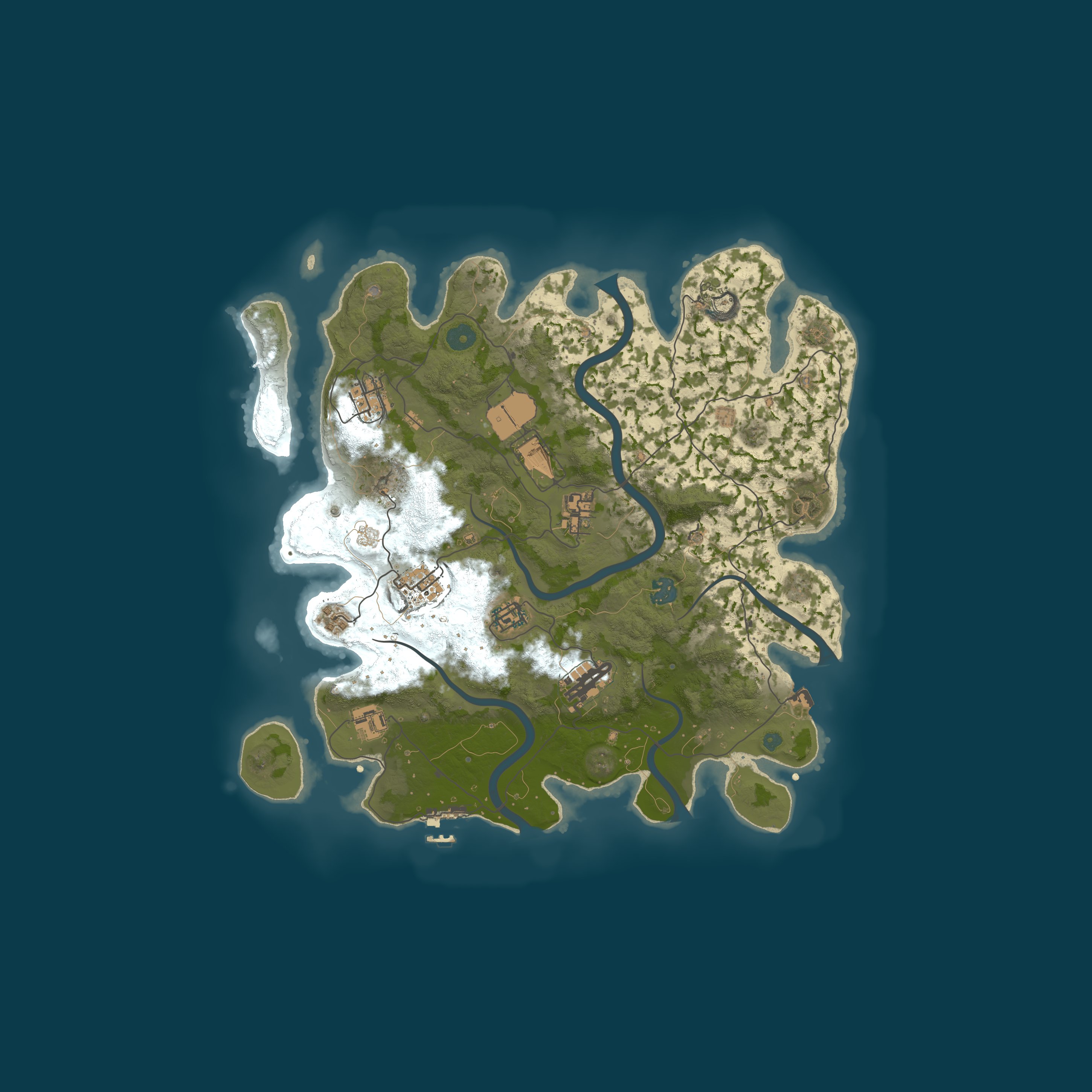 Map for Evens' Rusty Nuts